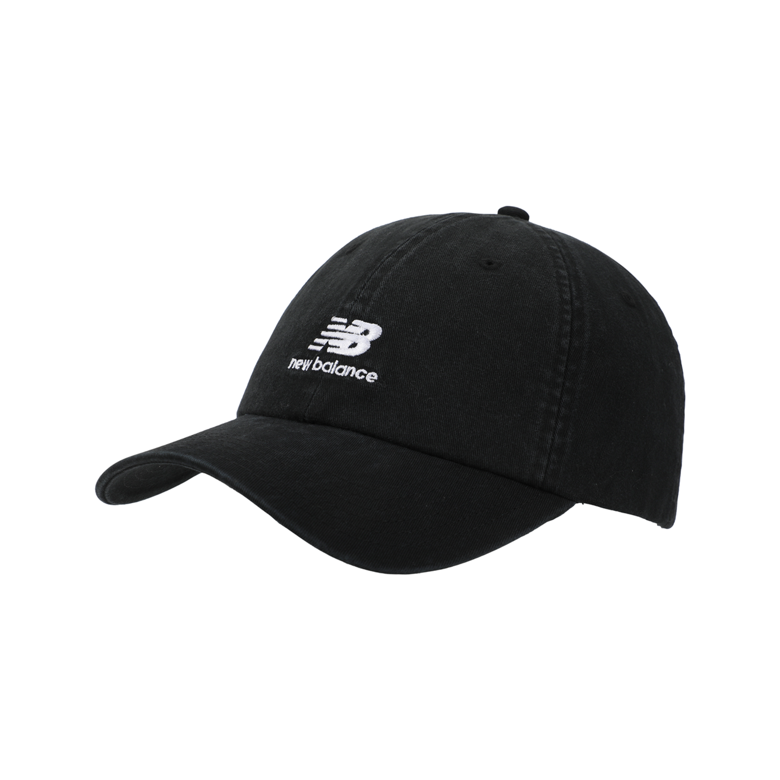 New Balance New Balance 6 Panel Flying NB Stacked Logo Hat unisex, schwarz, Grösse: one size  unisex, schwarz, Grösse: one size