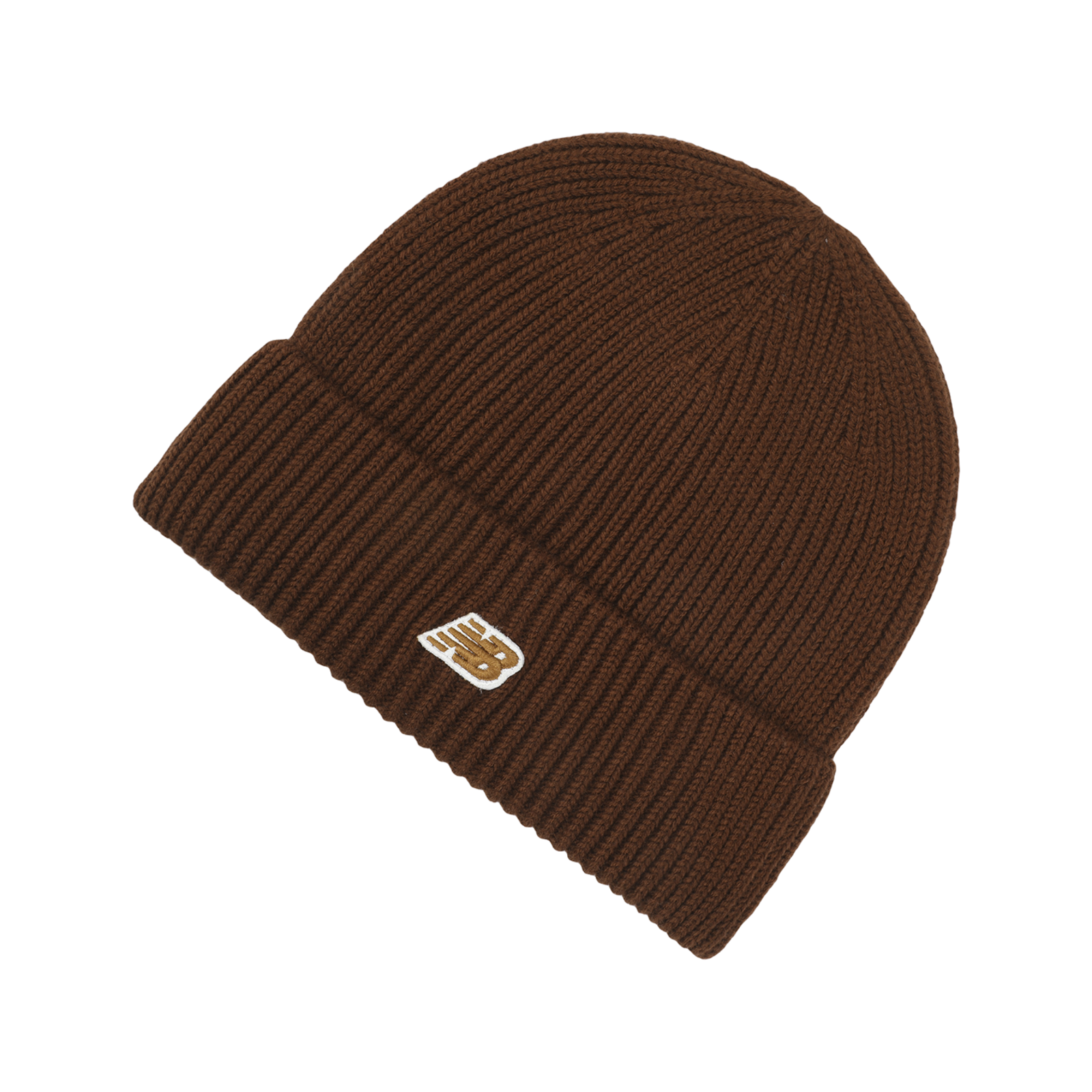 New Balance Winter Watchman Beanie NB Patch V3.0  Unisex, braun, Grösse: one size