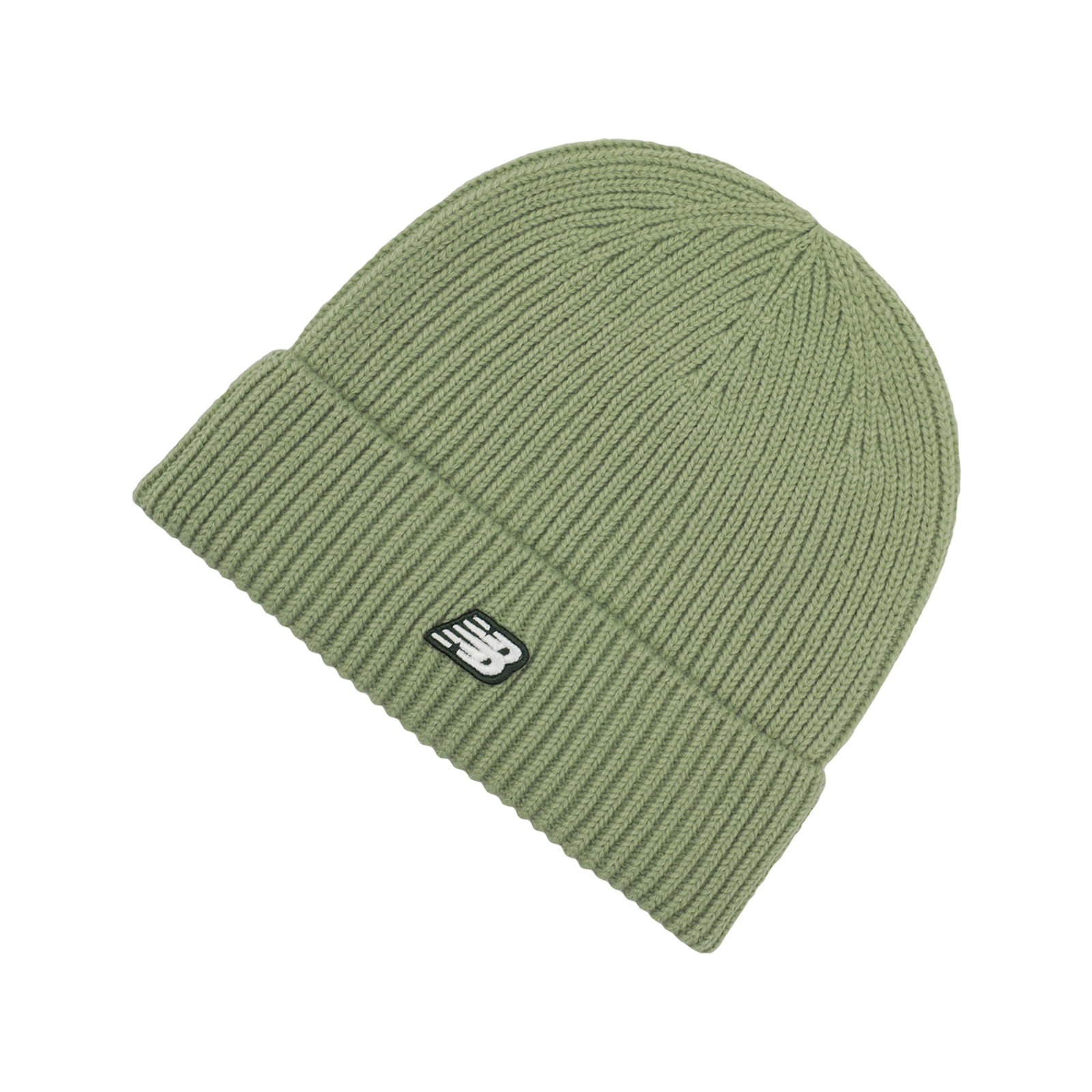 New Balance Winter Watchman Beanie NB Patch V3.0  Unisex, grün, Grösse: one size