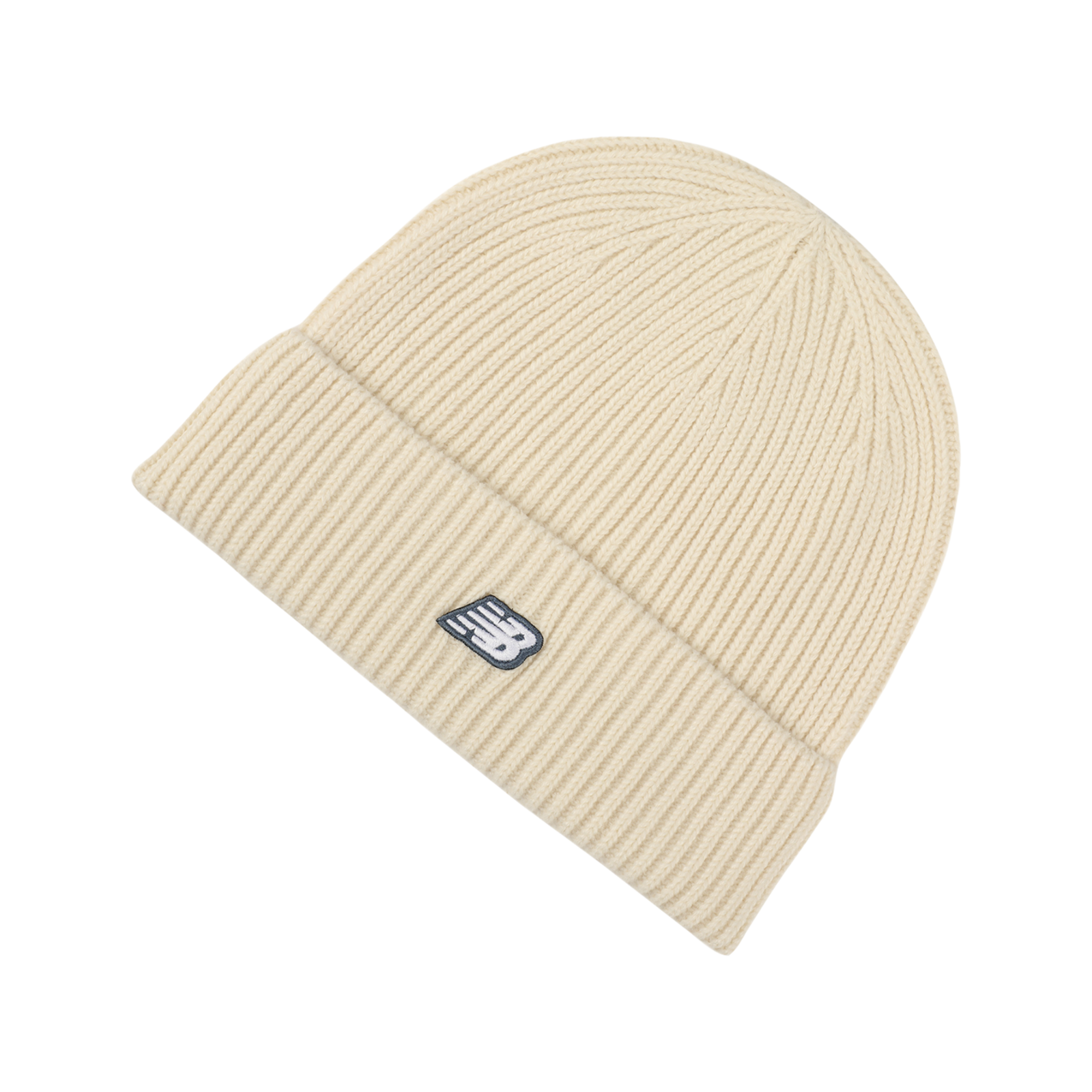 New Balance Winter Watchman Beanie NB Patch V3.0  Unisex, beige, Grösse: one size