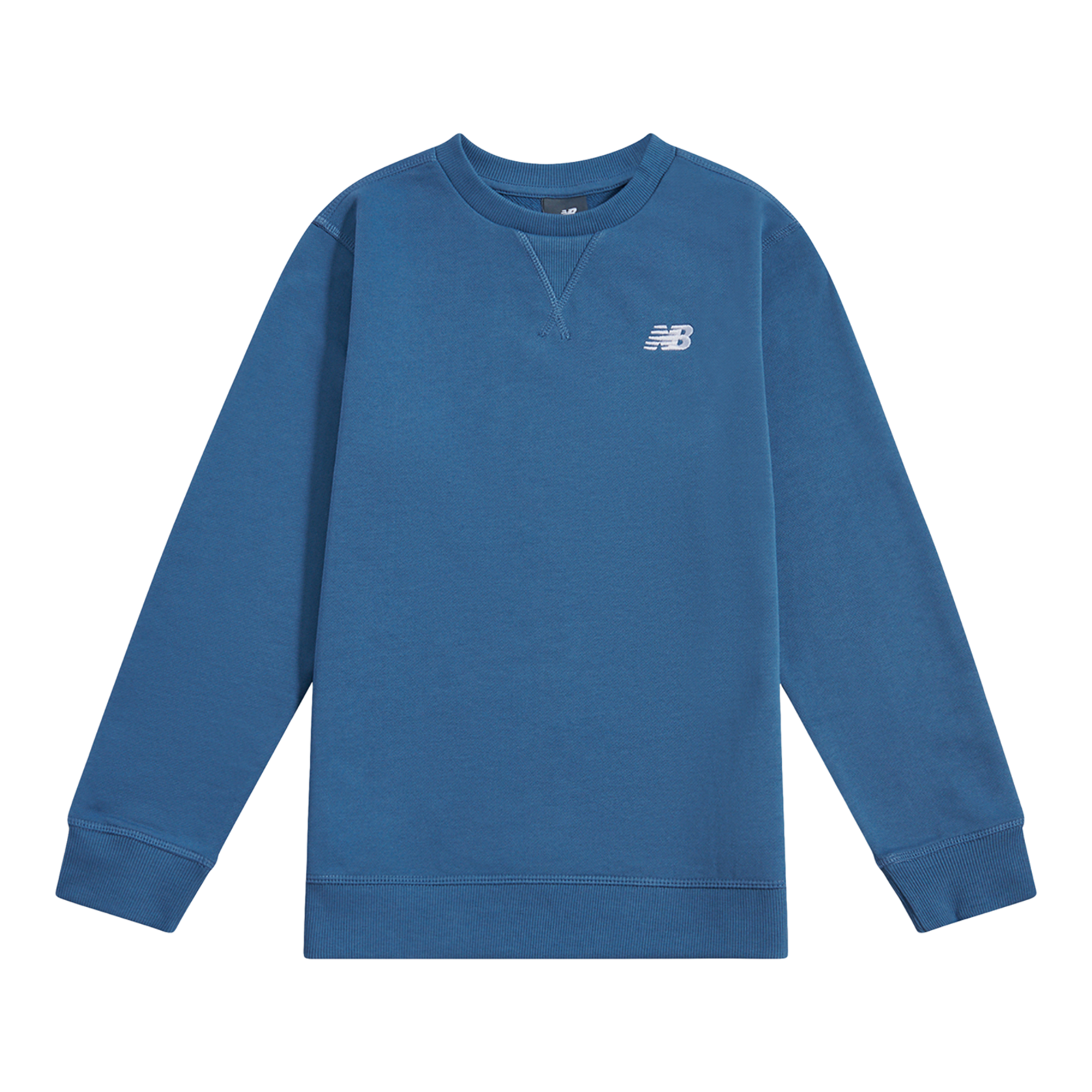 New Balance B New Balance French Terry Small Logo Crew  Jungen, blau, Grösse: 14-15 Years