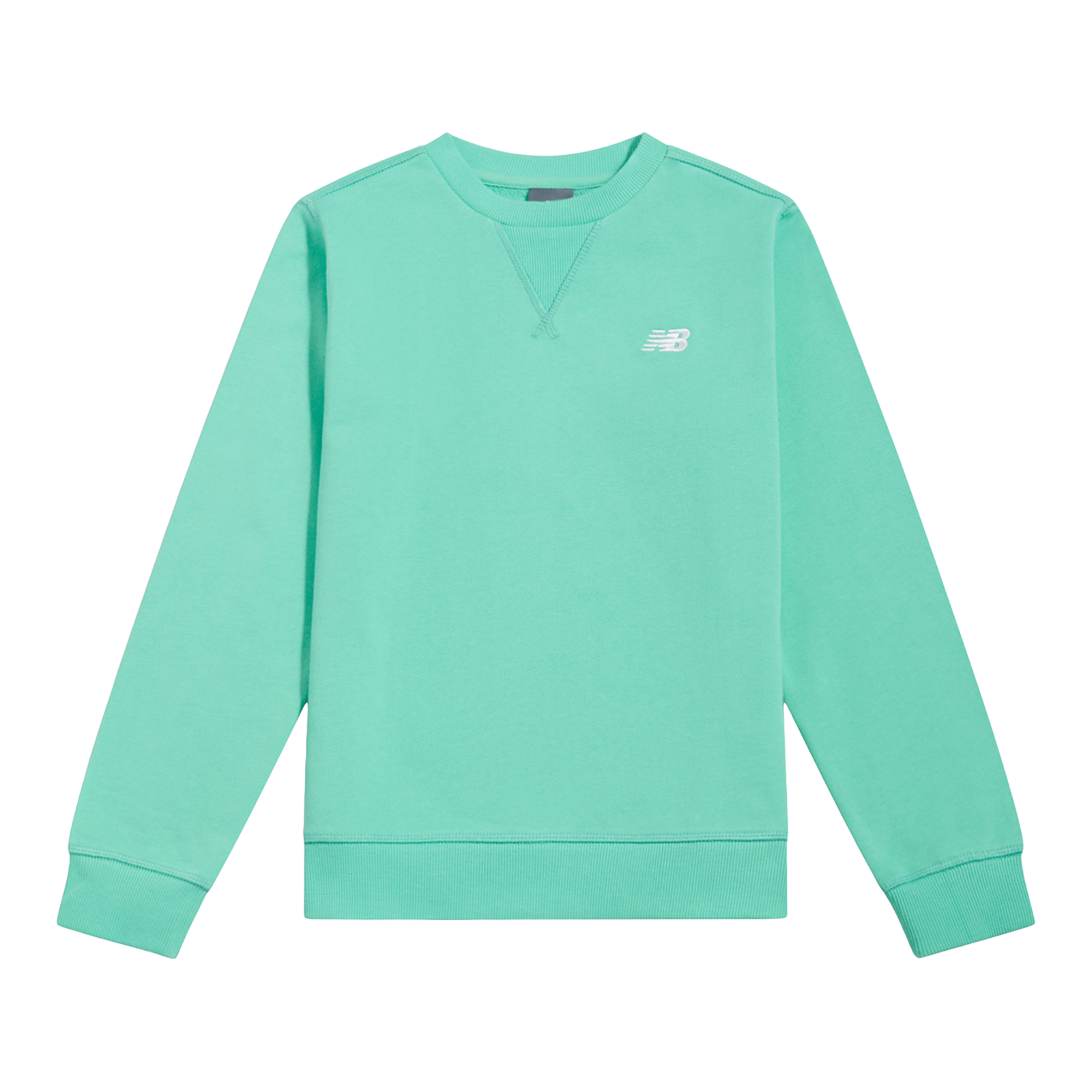 New Balance B New Balance French Terry Small Logo Crew  Jungen, grün, Grösse: 15-16 Years