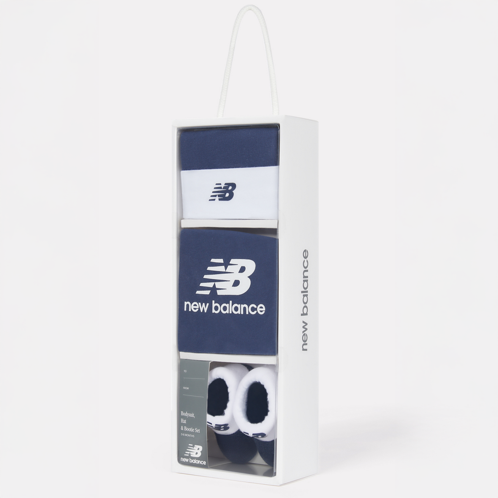 New Balance B NB Stacked Infant Set  Jungen, blau, Grösse: 0-6 Months
