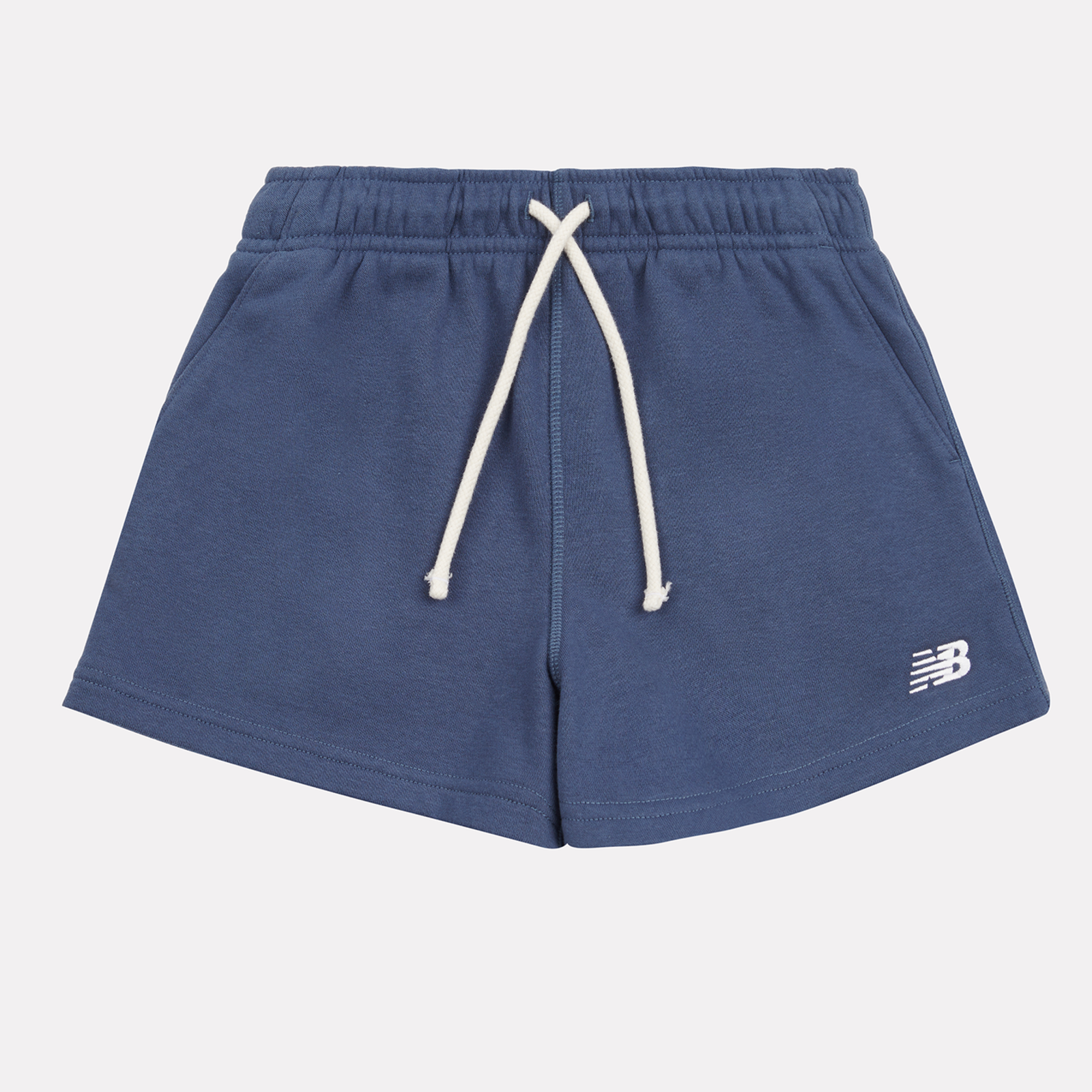 New Balance G New Balance French Terry Small Logo Short  Mädchen, blau, Grösse: 14-15 Years