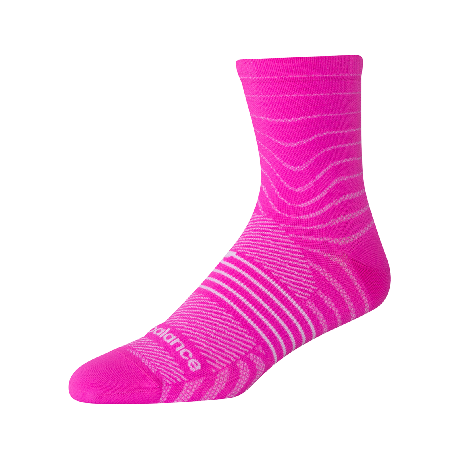 New Balance Pro Run Quarter Socks 1 Pair  Unisex, pink, Grösse: S