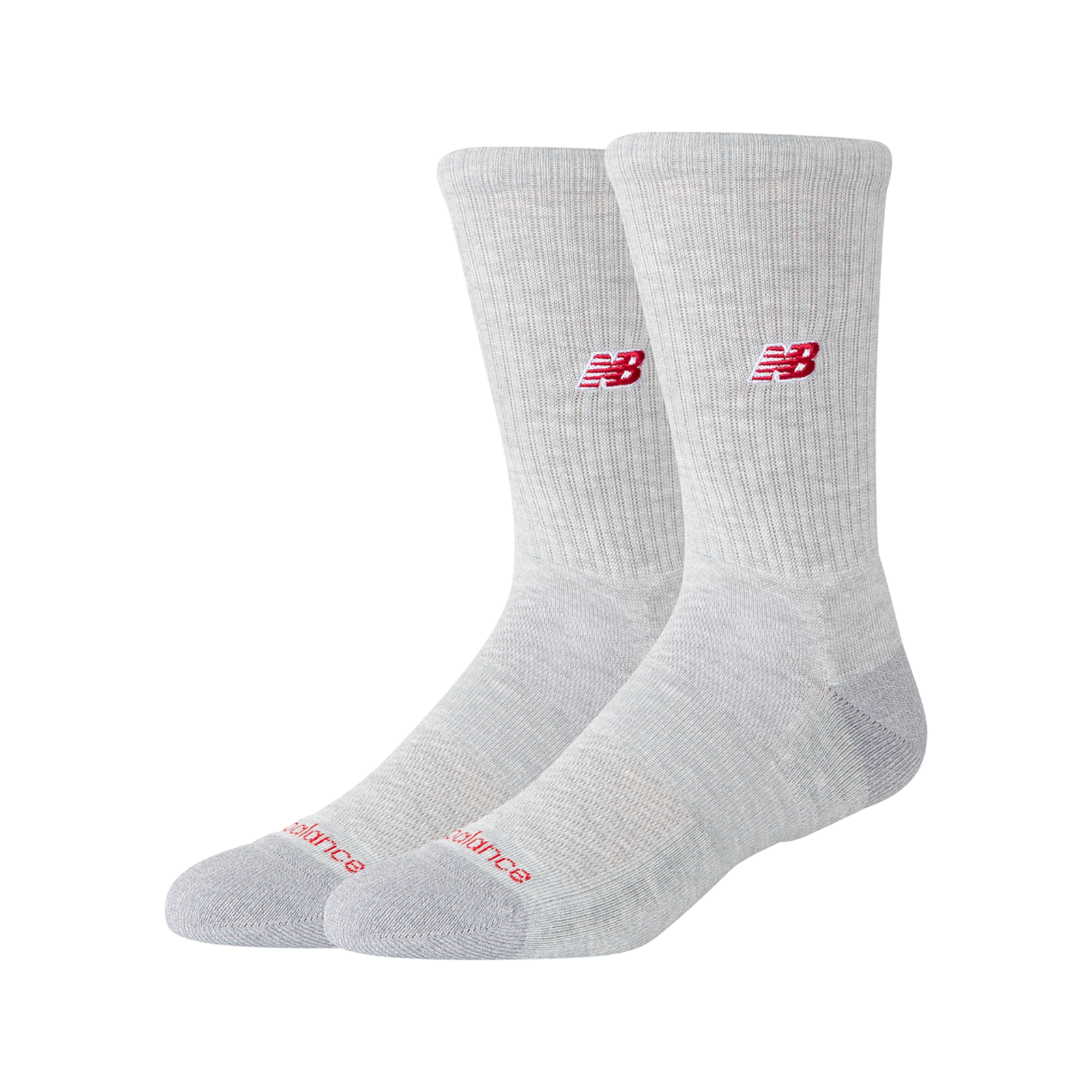 New Balance Active NB Premium Crew Socks 2 Pack  Unisex, grau, Grösse: XL
