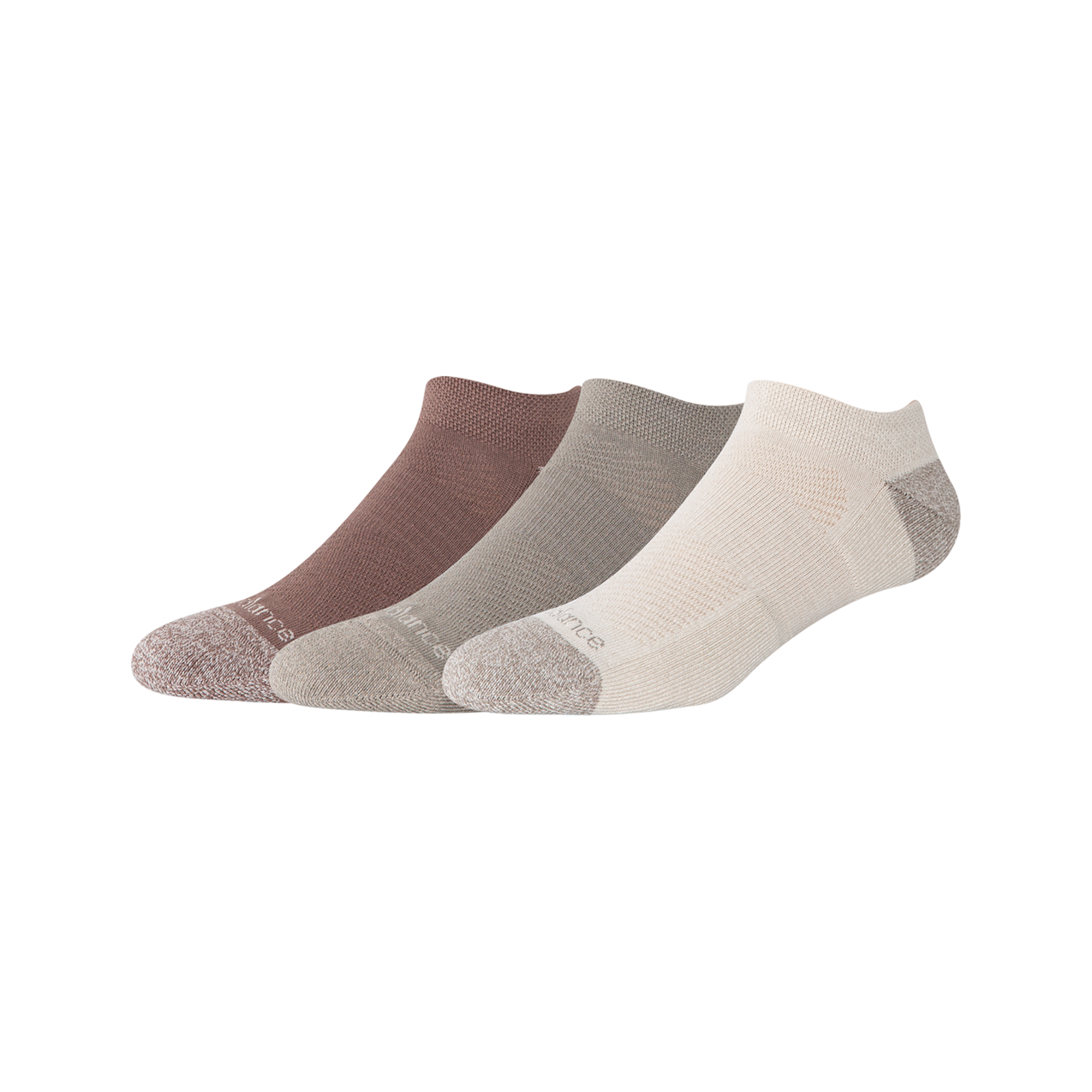 New Balance New Balance Active No Show Socks 3 Pack unisex, mehrfarbig, Grösse: L  unisex, mehrfarbig, Grösse: L
