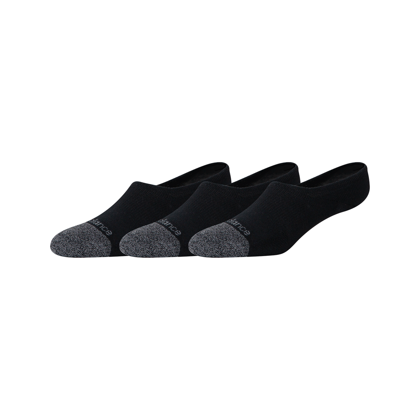 New Balance New Balance Active Invisible Socks 3 Pack unisex, schwarz, Grösse: S  unisex, schwarz, Grösse: S