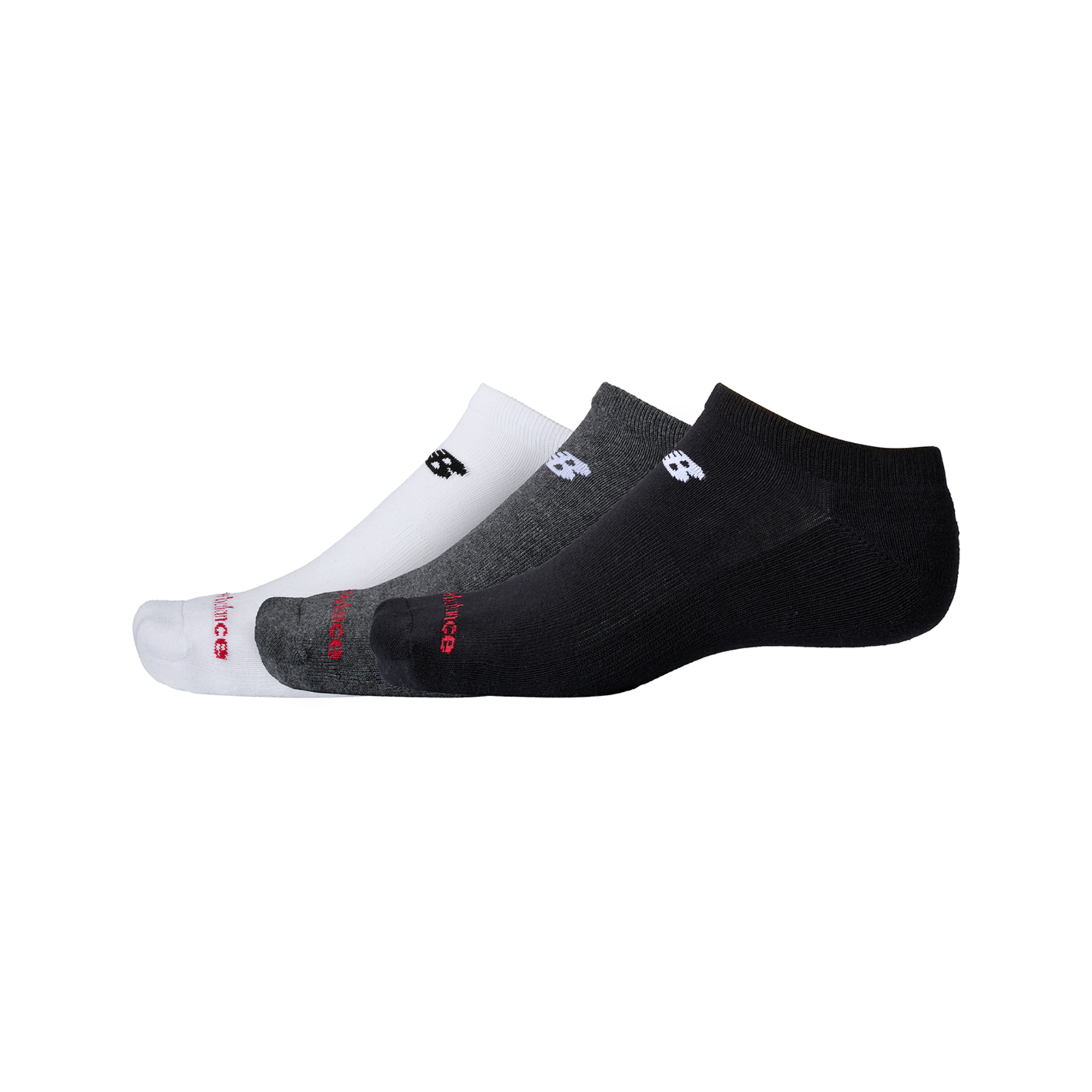 New Balance Everyday No Show 3 Pack  Unisex, mehrfarbig, Grösse: M