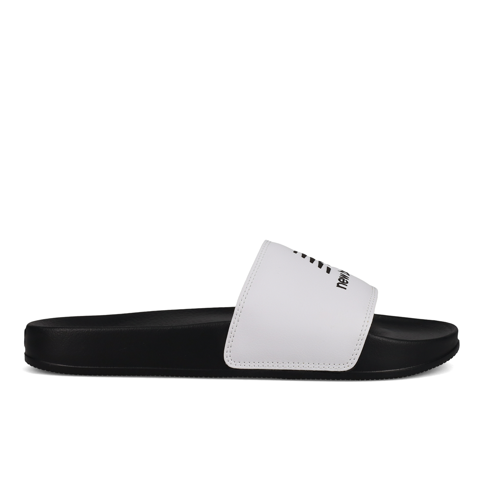 New Balance U 50 Slides Freizeitsandalen unisex, weiss, Grösse: 36
