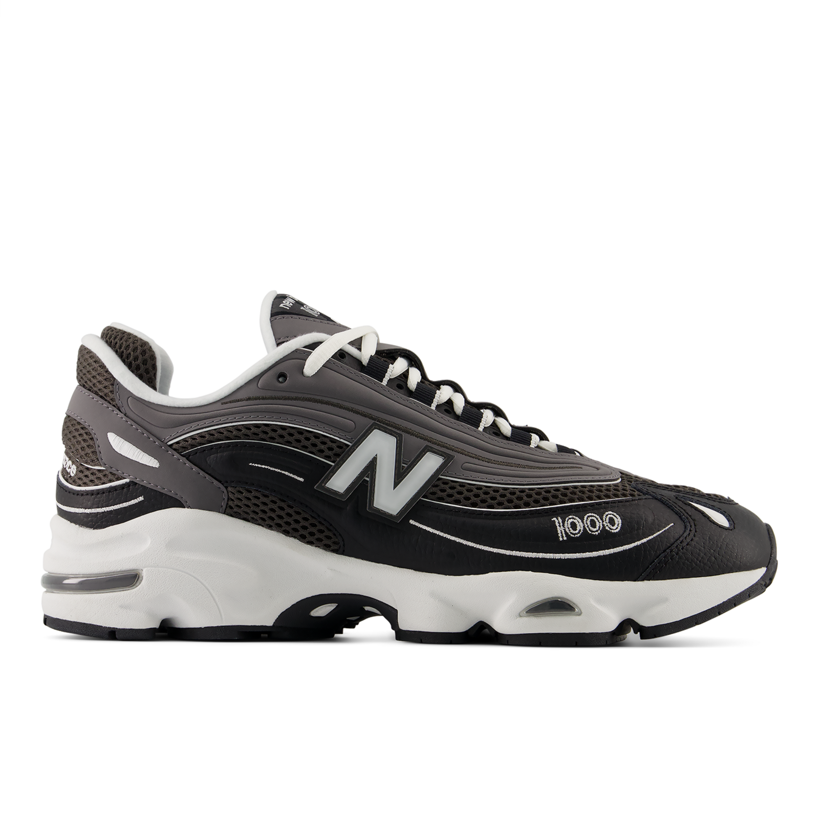 New Balance M 1000 Essentials Freizeitschuhe / Sneaker unisex, schwarz, Grösse: 46.5