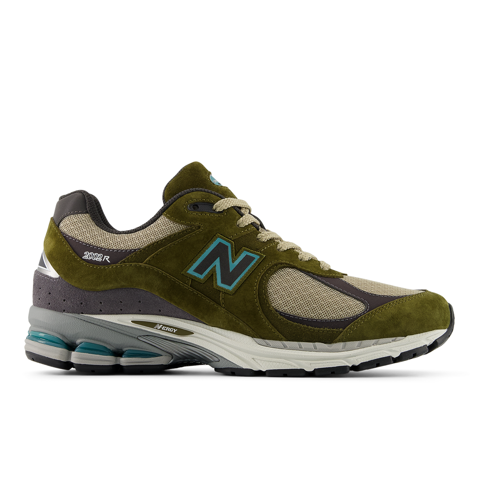 New Balance M 2002R Wood Freizeitschuhe / Sneaker HerrenUnisexDamen, grün, Grösse: 40.5