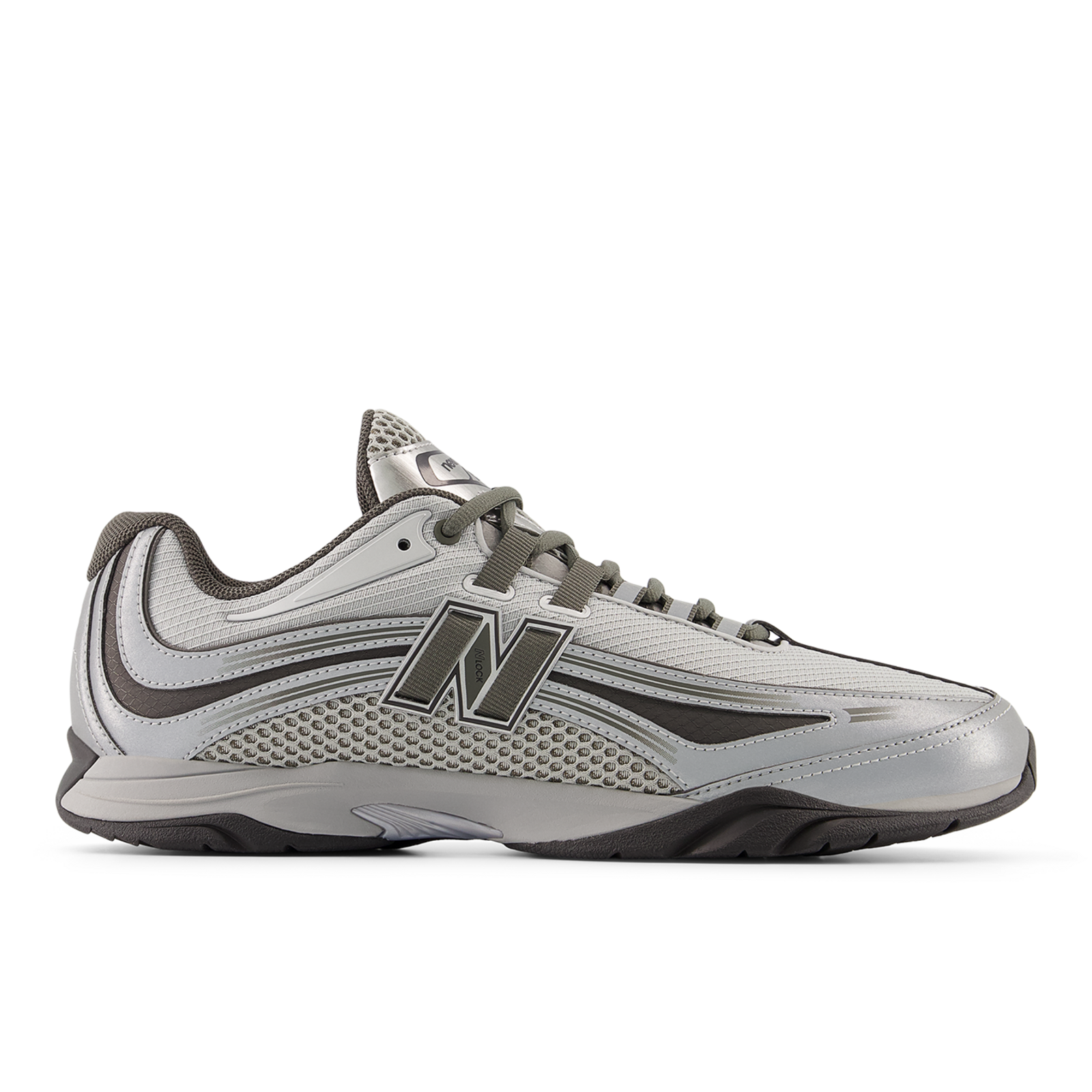 New Balance M RC56 Metallic Sport Freizeitschuhe / Sneaker Herren, grau, Grösse: 45