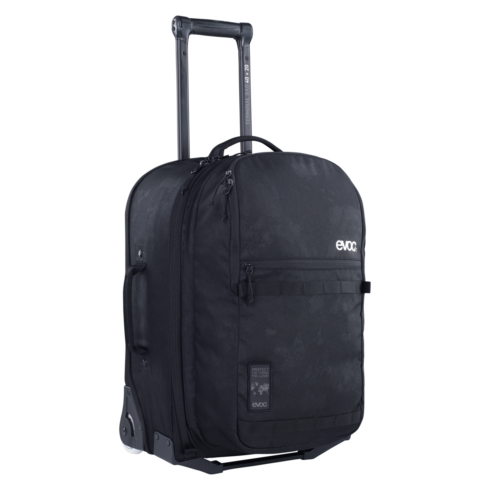 Evoc Terminal Bag 40+20L Rollkoffer schwarz /  black, Grösse: one size