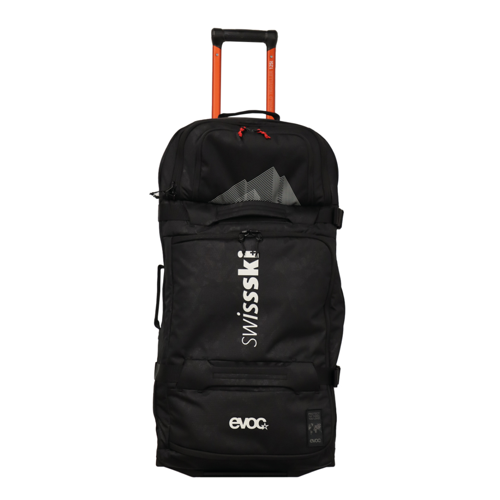 Evoc World Traveller Swiss Ski 125L Rollkoffer schwarz /  black, Grösse: one size