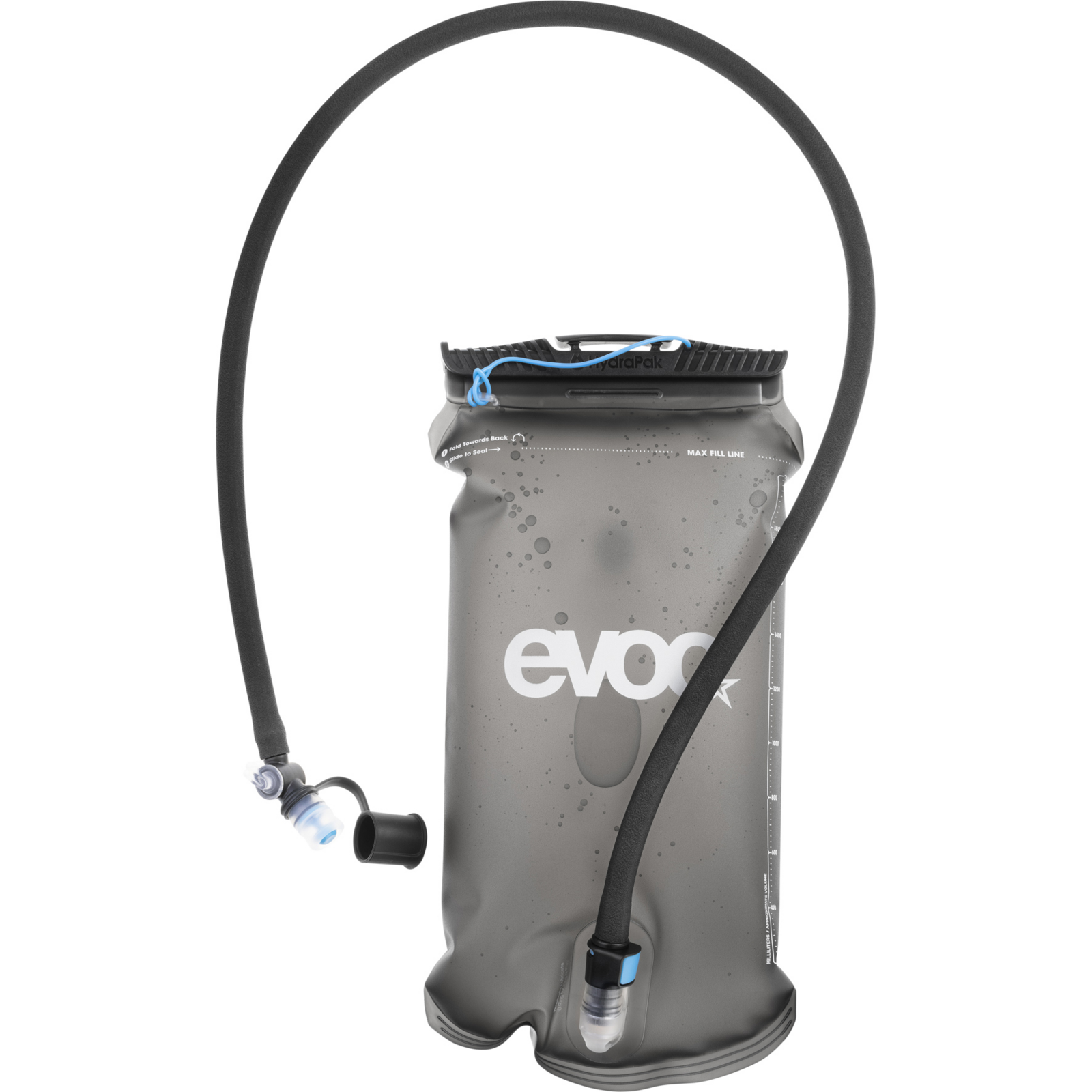 Evoc Hydration Bladder 2L Insulated Trinkblase grau /  carbon grey, Grösse: one size