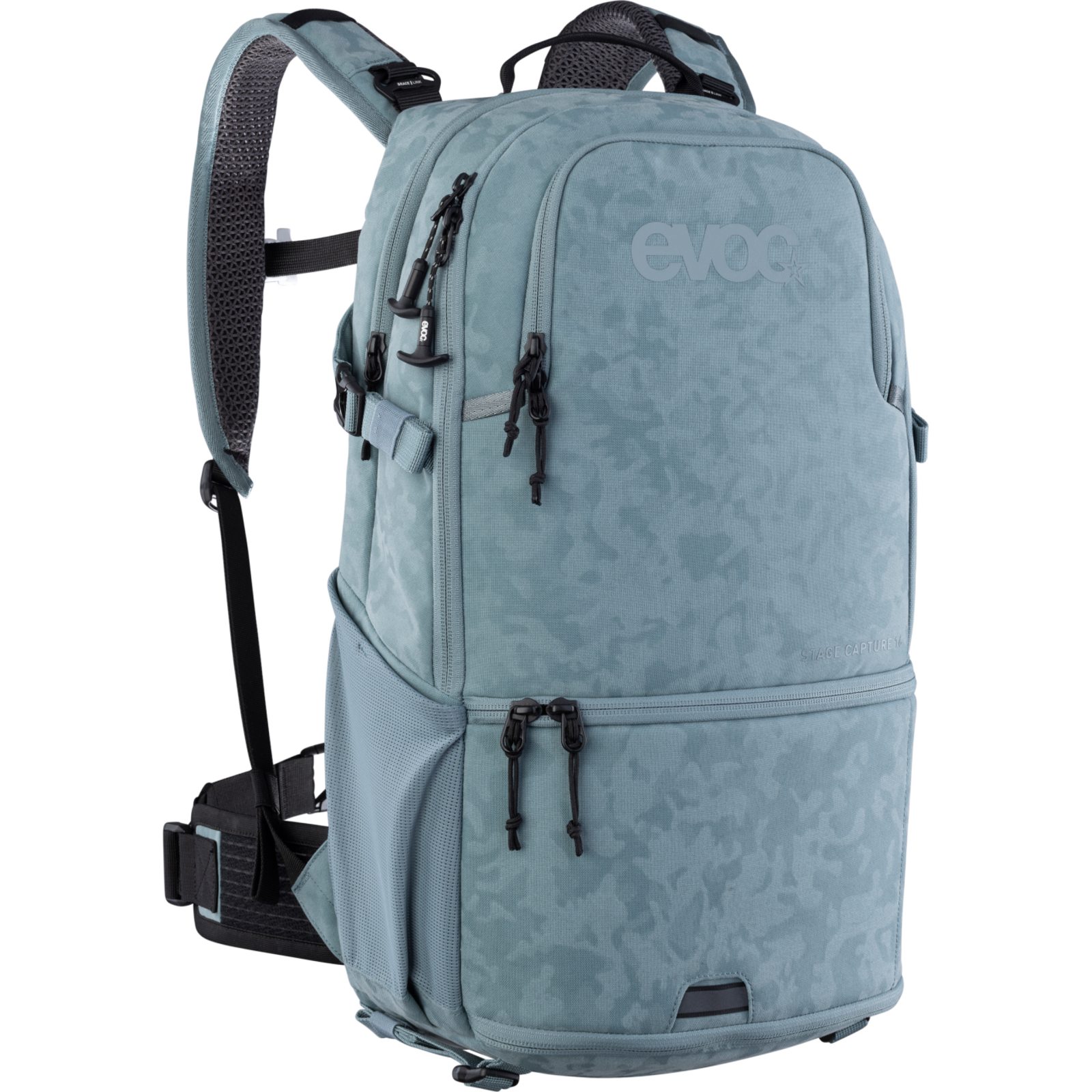 Evoc Stage Capture 16L Fotorucksack blau /  steel, Grösse: one size
