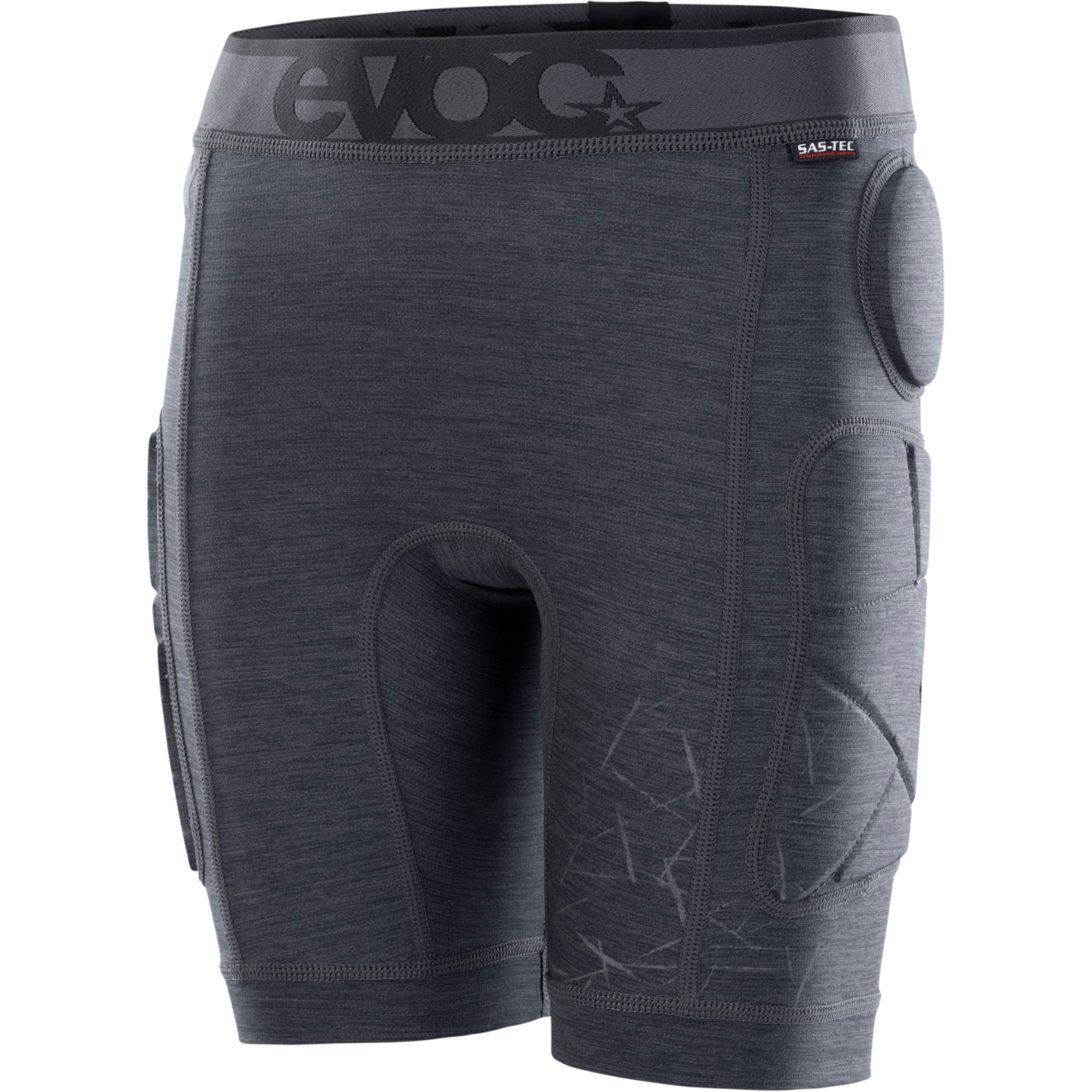 Evoc Crash Pants Kids Protektorenhose für Jungen und Mädchen grau /  carbon grey, Grösse: S