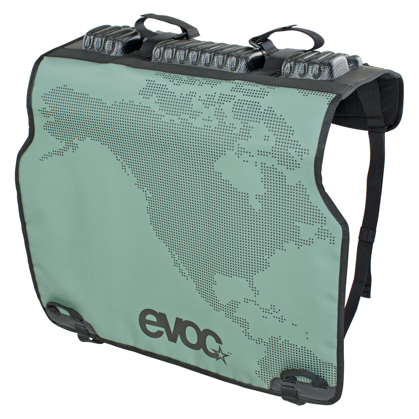 Evoc Tailgate Pad Duo Schutzhülle grün /  olive, Grösse: one size