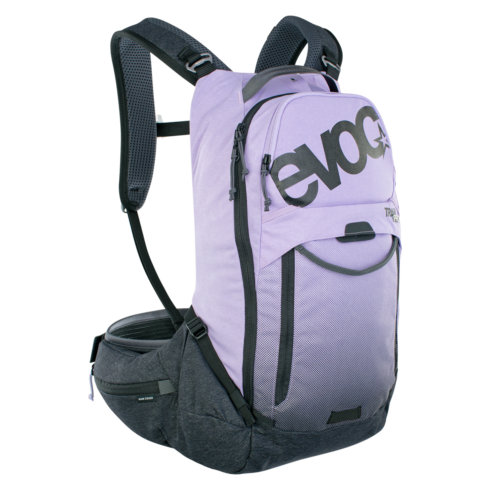 Evoc Trail Pro 16L Protektoren-Rucksack violett /  multicolour 21, Grösse: S/M