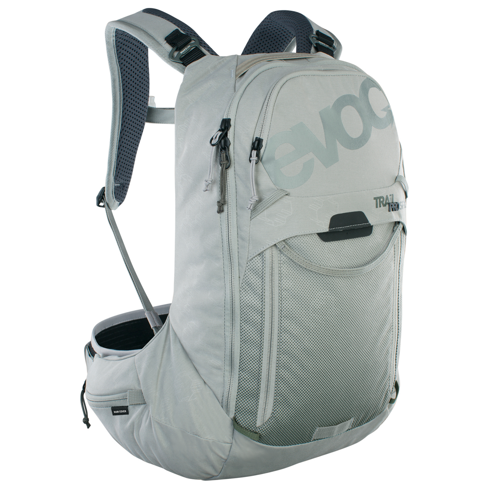 Evoc Trail Pro SF 12L Protektoren-Rucksack grau /  stone, Grösse: XS