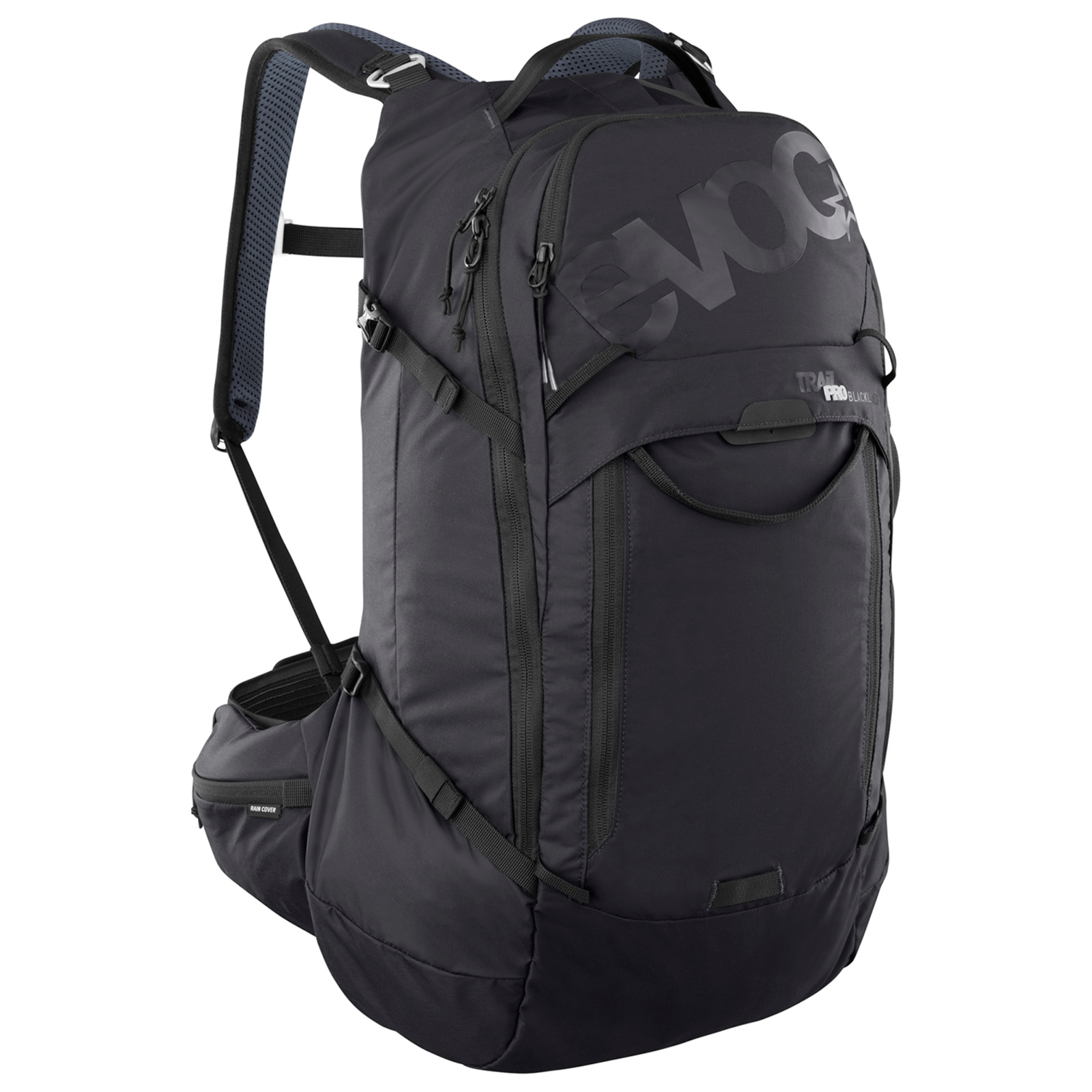 Evoc Trail Pro 26L Blackline Protektoren-Rucksack schwarz /  black, Grösse: S/M