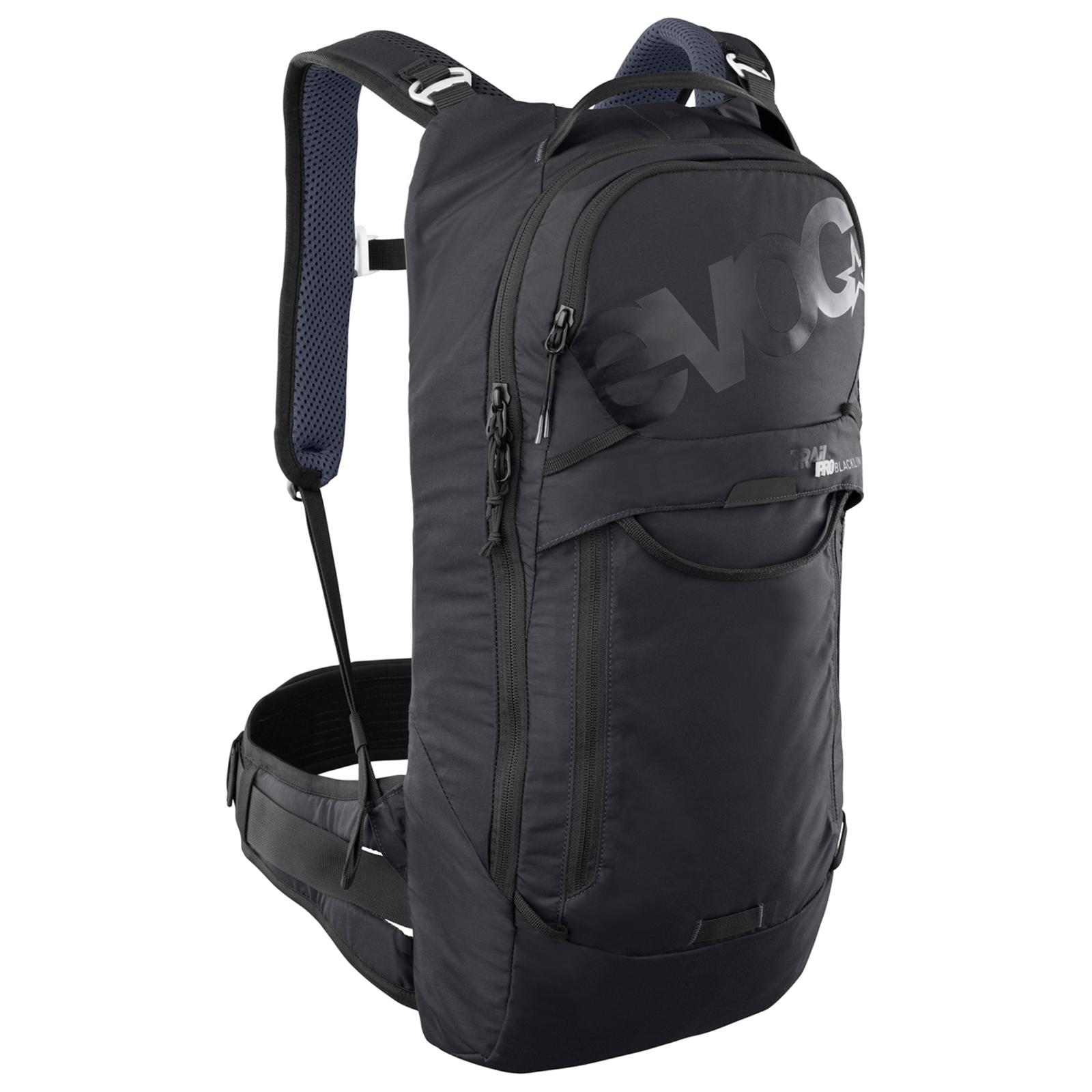 Evoc Trail Pro 10L Blackline Protektoren-Rucksack schwarz /  black, Grösse: S/M