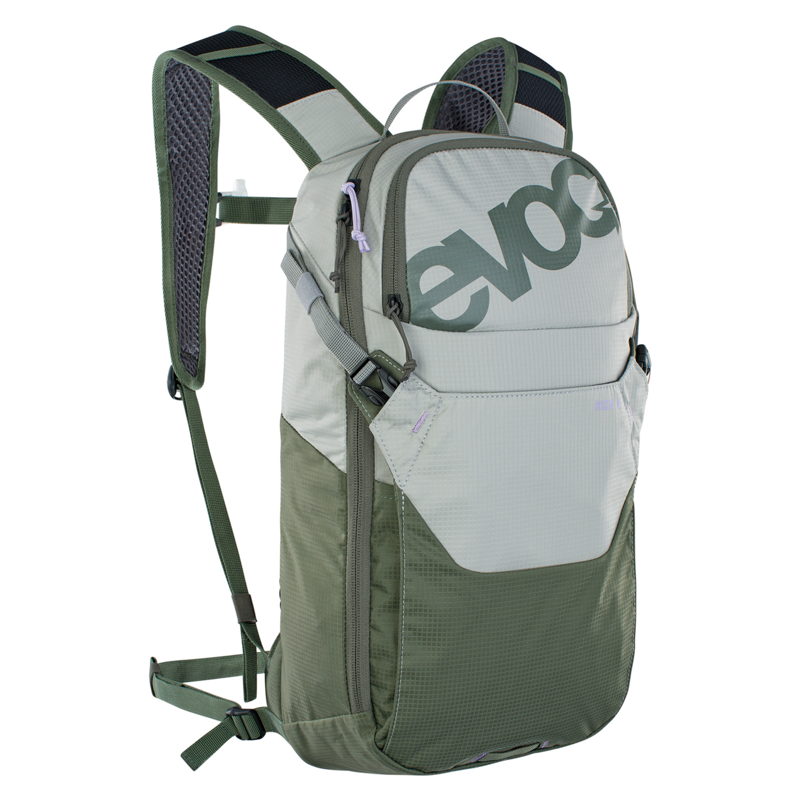 Evoc Ride 8L  Fahrradrucksack grün /  stone/dark olive, Grösse: one size