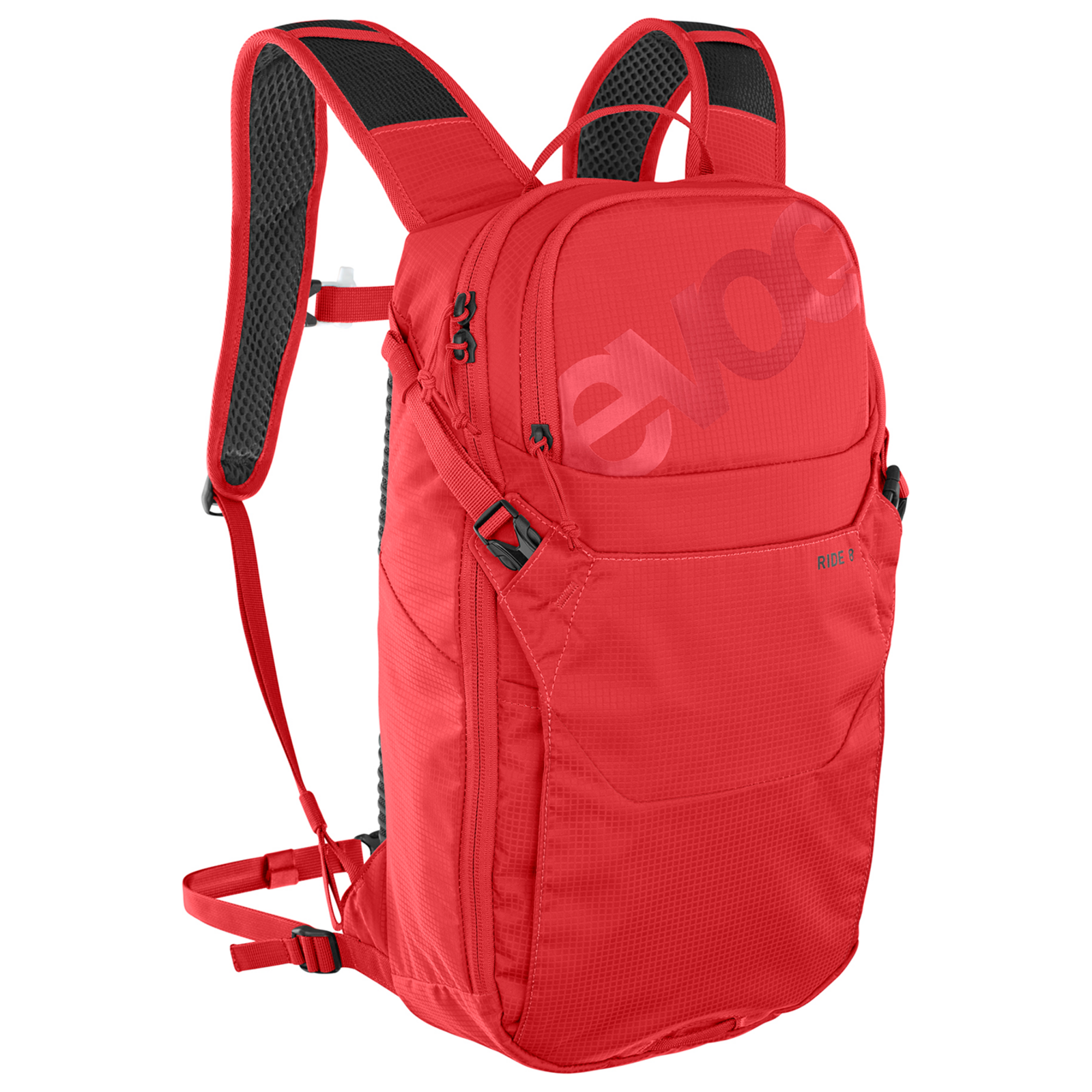 Evoc Ride 8L  Fahrradrucksack rot /  true red, Grösse: one size