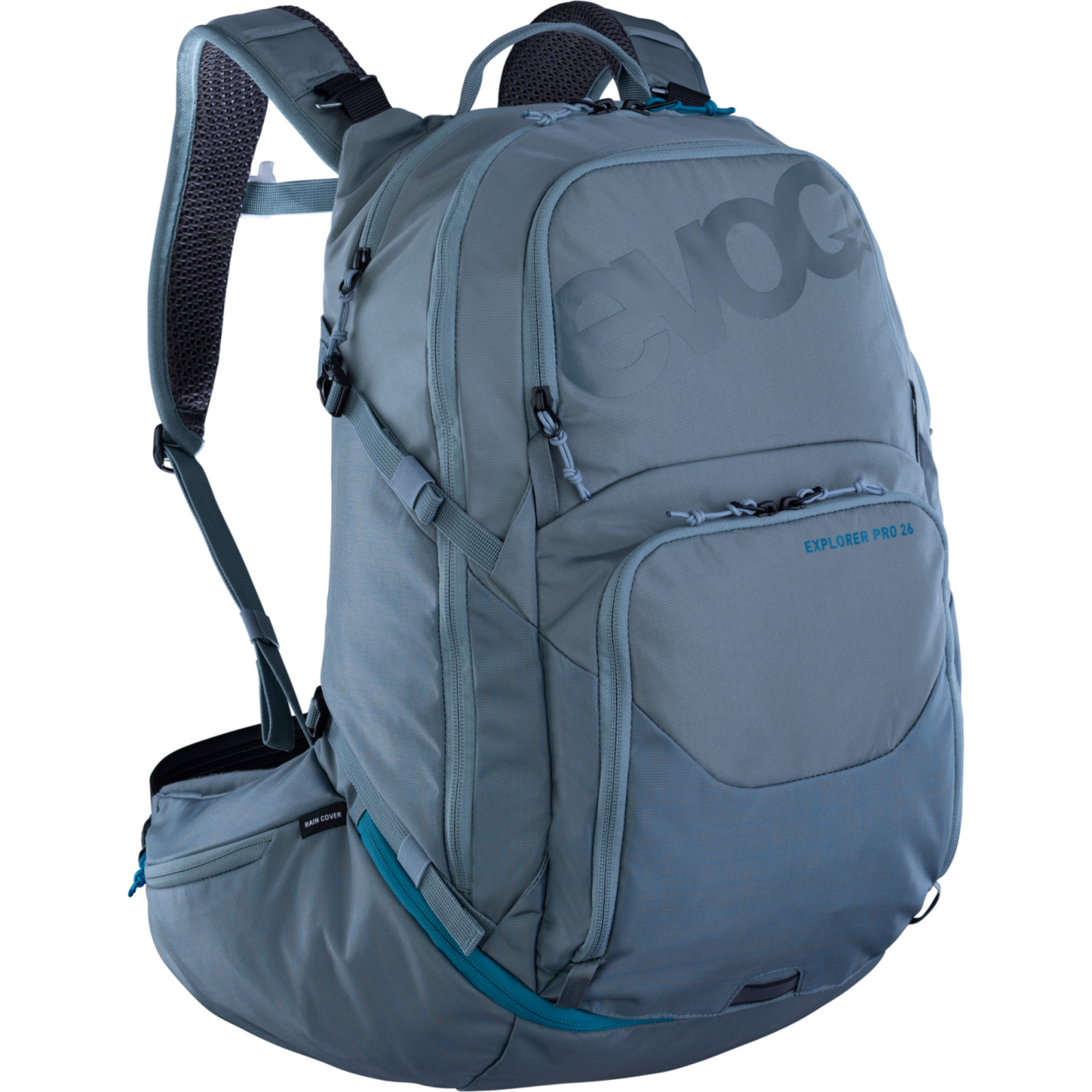 Evoc Explorer Pro 26L Fahrradrucksack grau /  steel, Grösse: one size