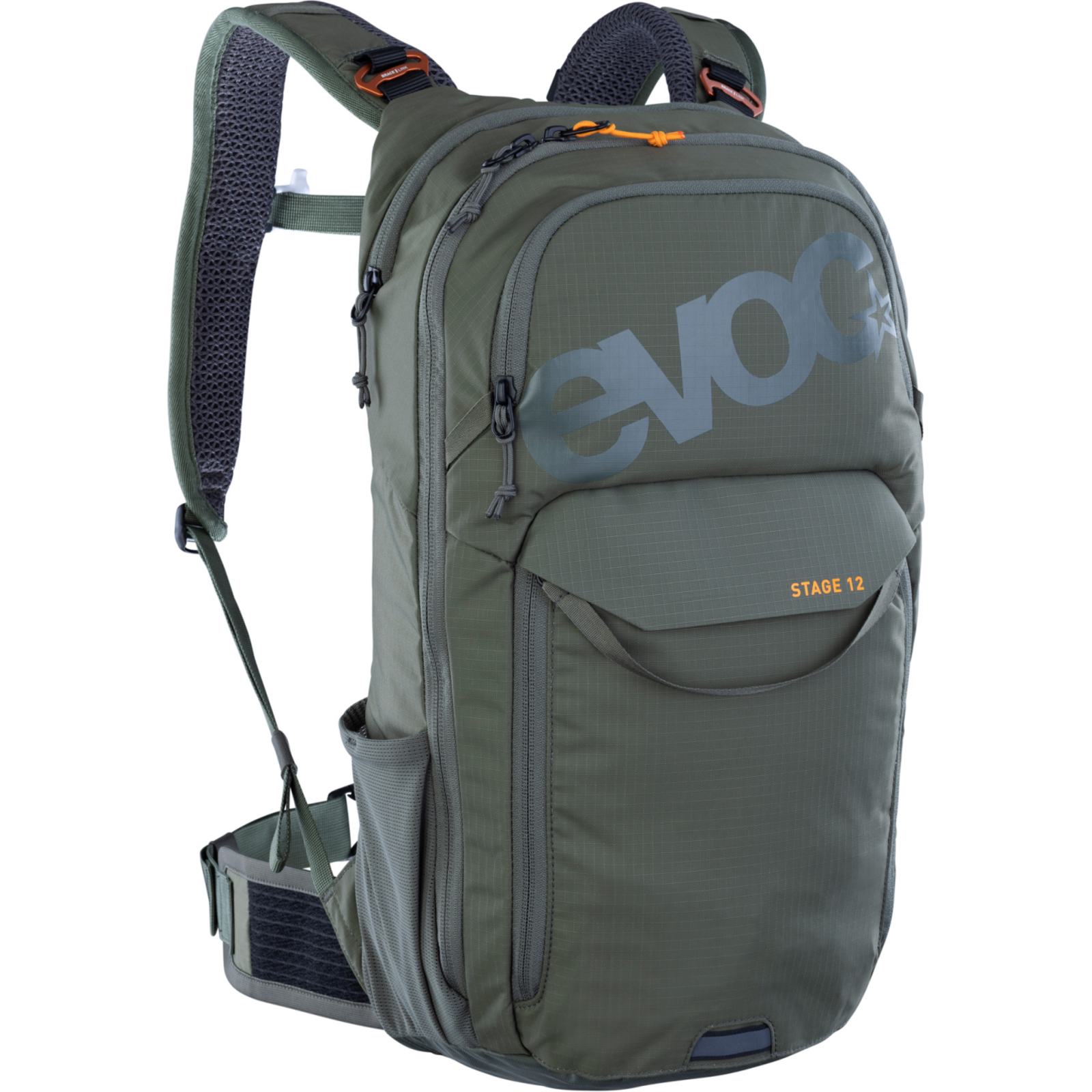 Evoc Stage 12L Fahrradrucksack grün /  dark olive, Grösse: one size