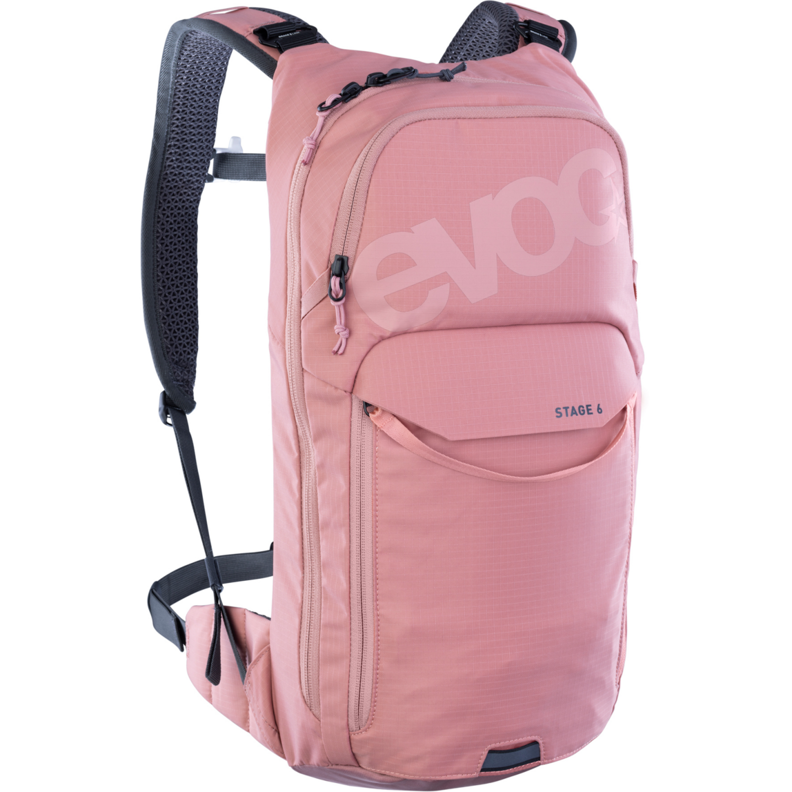 Evoc Stage 6L + 2L Bladder Fahrradrucksack pink /  dusty pink, Grösse: one size