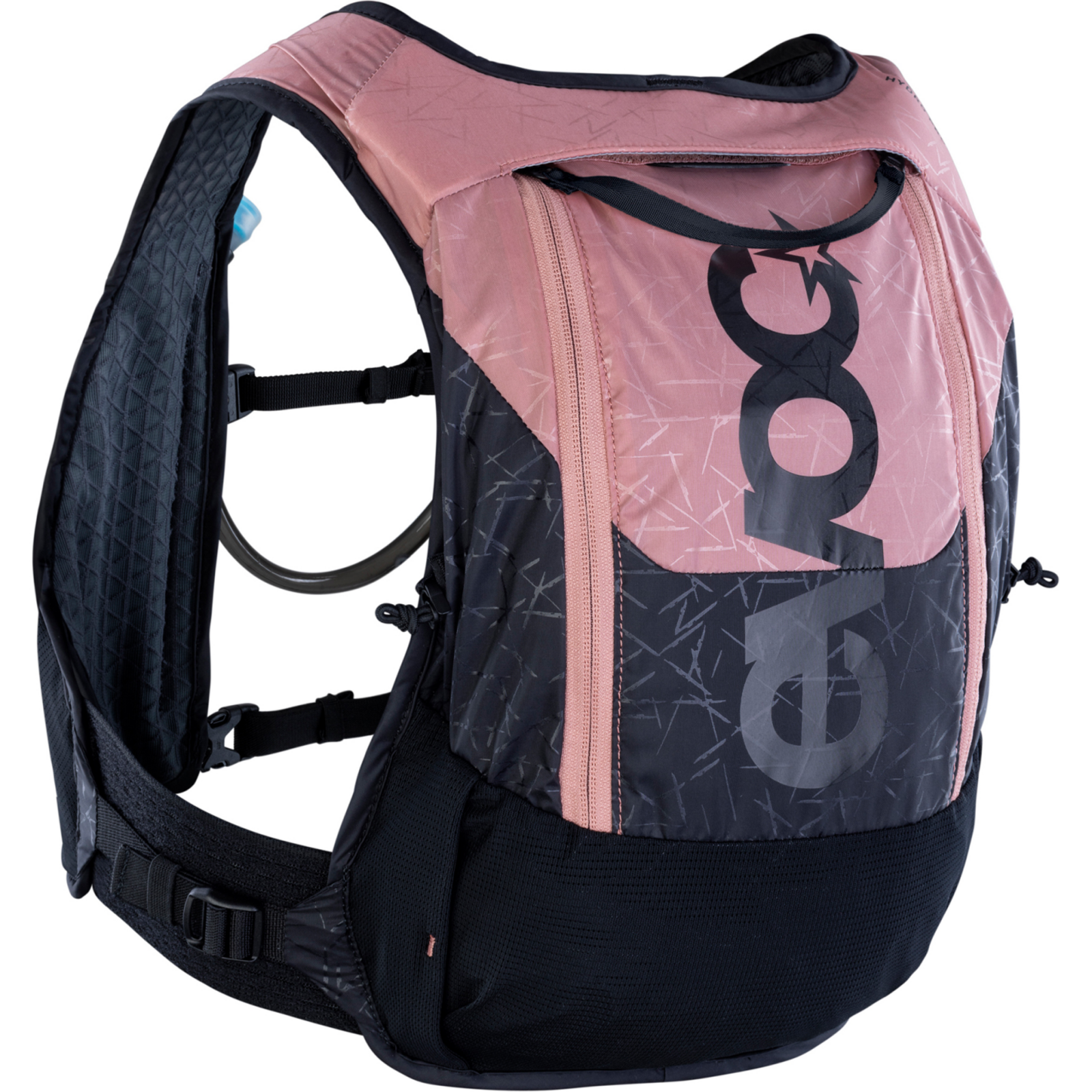 Evoc Hydro Pro 6L + 1.5L Bladder Trinkrucksack pink /  dusty pink/black, Grösse: one size