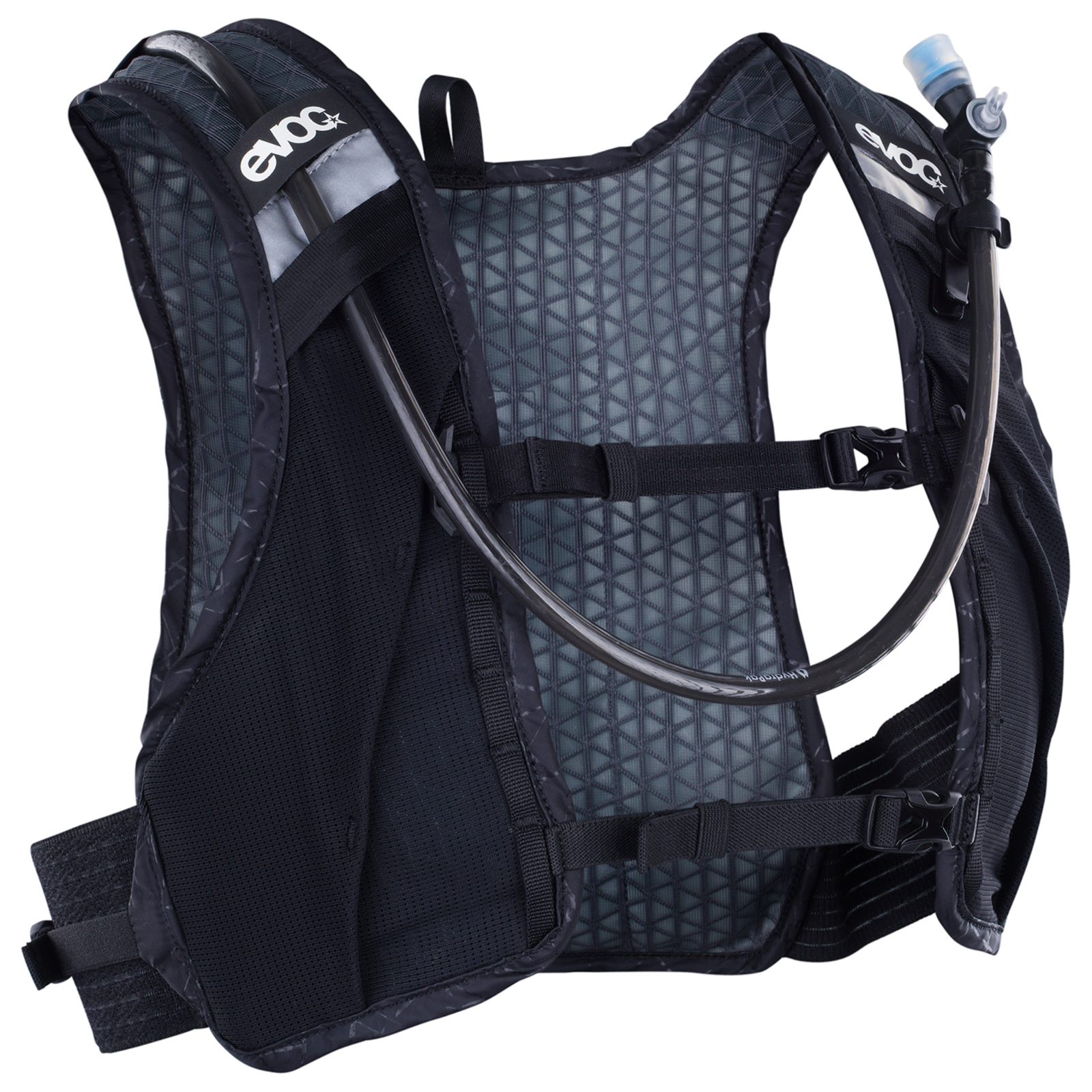 Evoc Hydro Pro Ultra 1.5 + 1.5 Bladder Trinkrucksack schwarz /  black, Grösse: one size