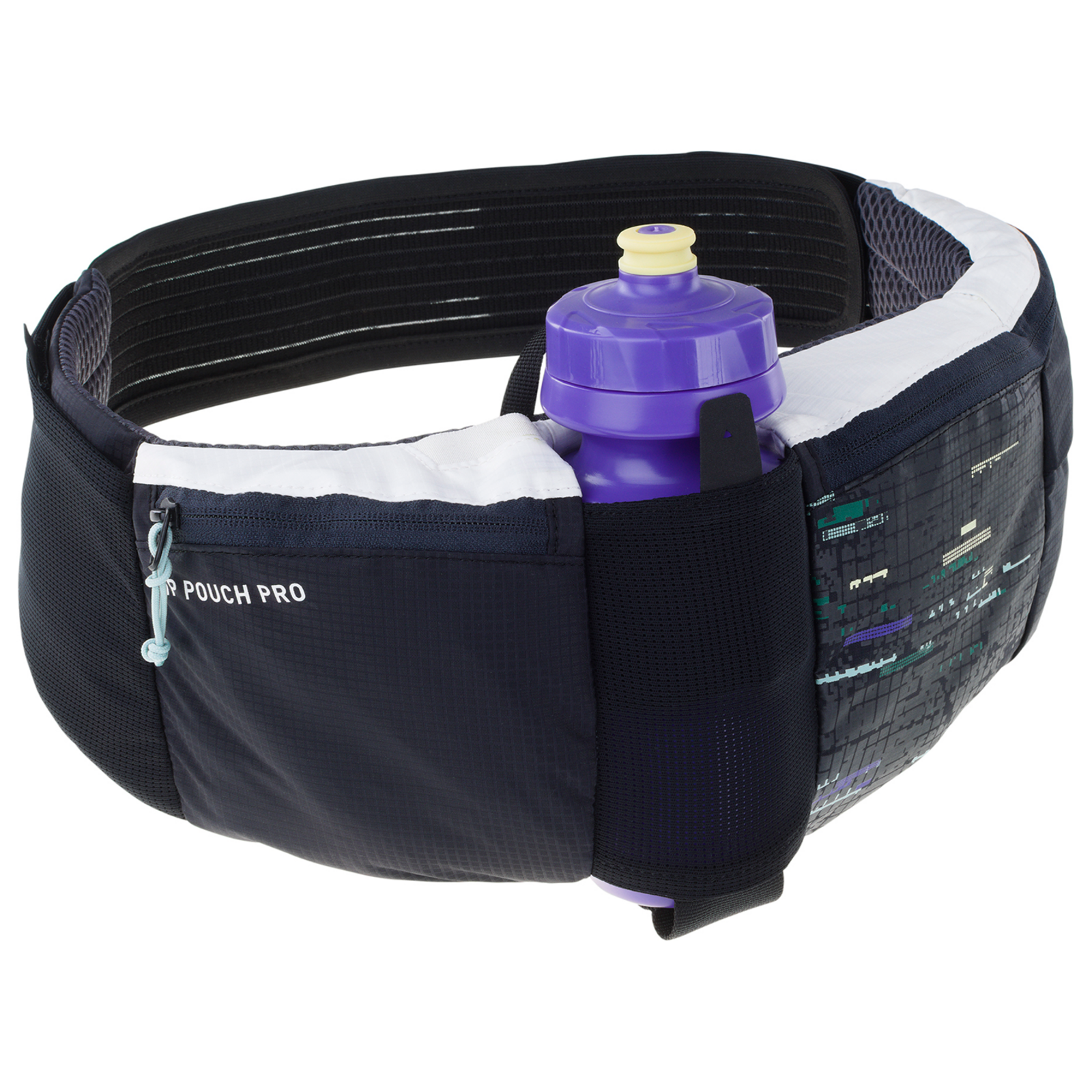 Evoc Hip Pouch Pro 1.5L + Drink Bottle 0.55L Hüfttasche schwarz /  multicolour, Grösse: one size
