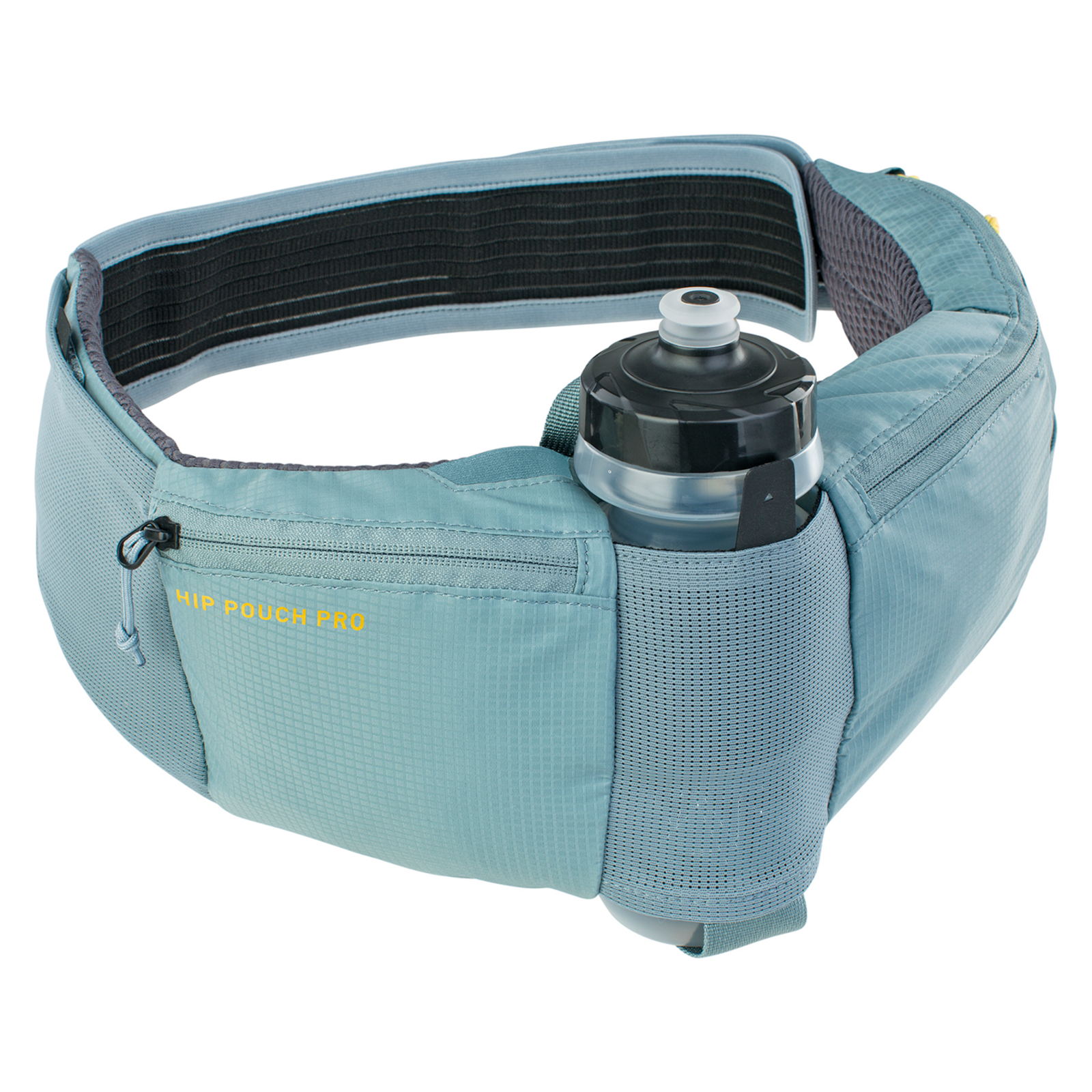 Evoc Hip Pouch Pro 1.5L + Drink Bottle 0.55L Hüfttasche blau /  steel, Grösse: one size