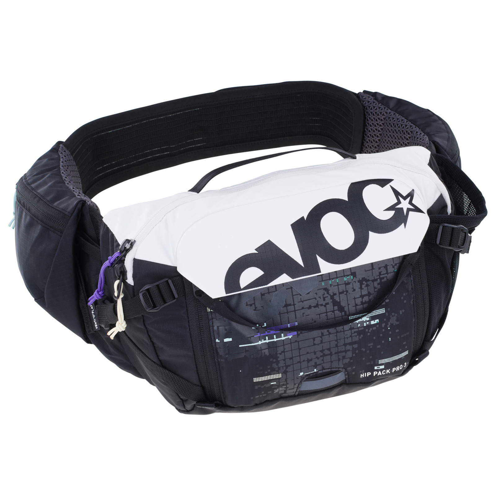 Evoc Hip Pack Pro 3L + 1,5L Bladder Hüfttasche mehrfarbig /  multicolour, Grösse: one size