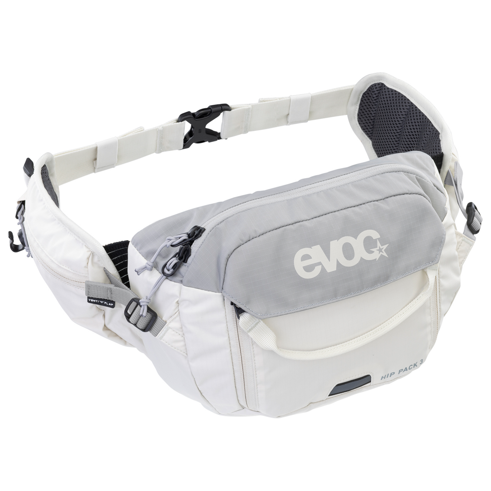 Evoc Hip Pack 3L Hüfttasche weiss /  sand/stone, Grösse: one size