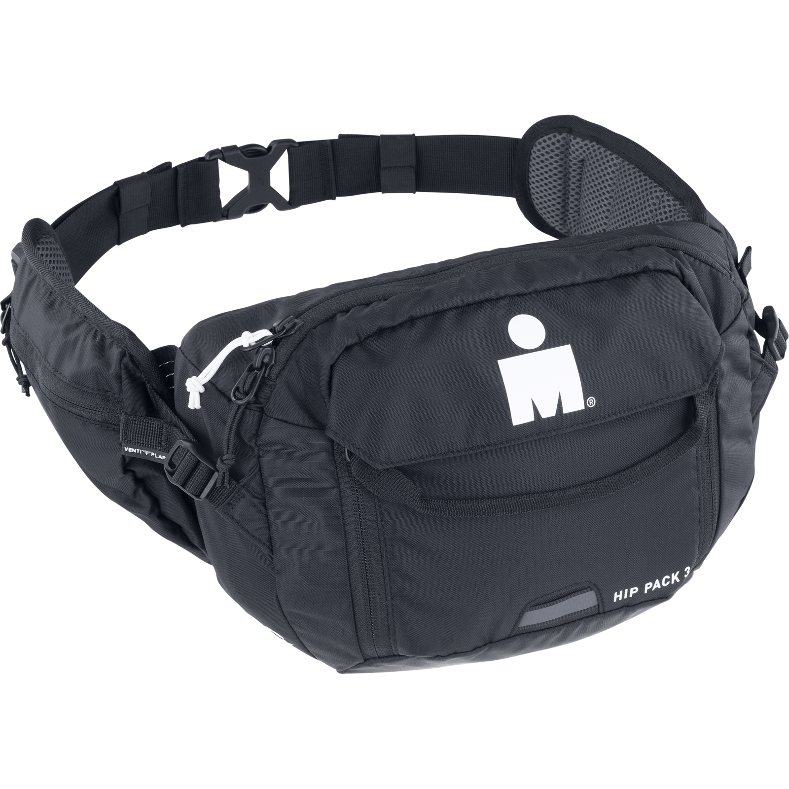 Evoc Hip Pack 3L Ironman Hüfttasche schwarz /  black, Grösse: one size