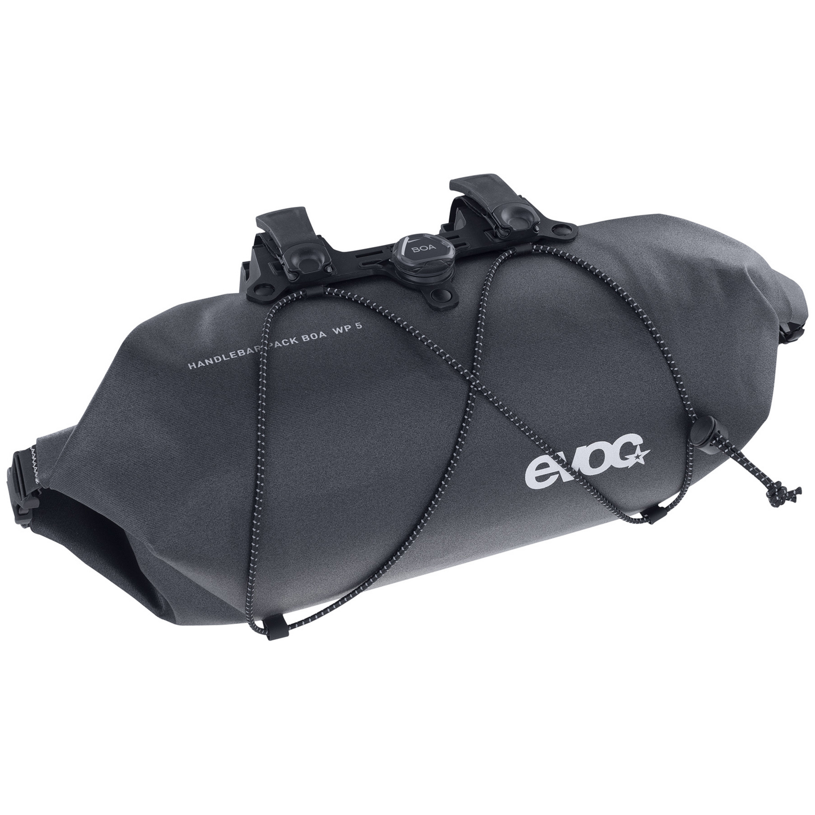 Evoc Handlebar Pack Boa WP 5L Lenkertasche grau /  black, Grösse: one size