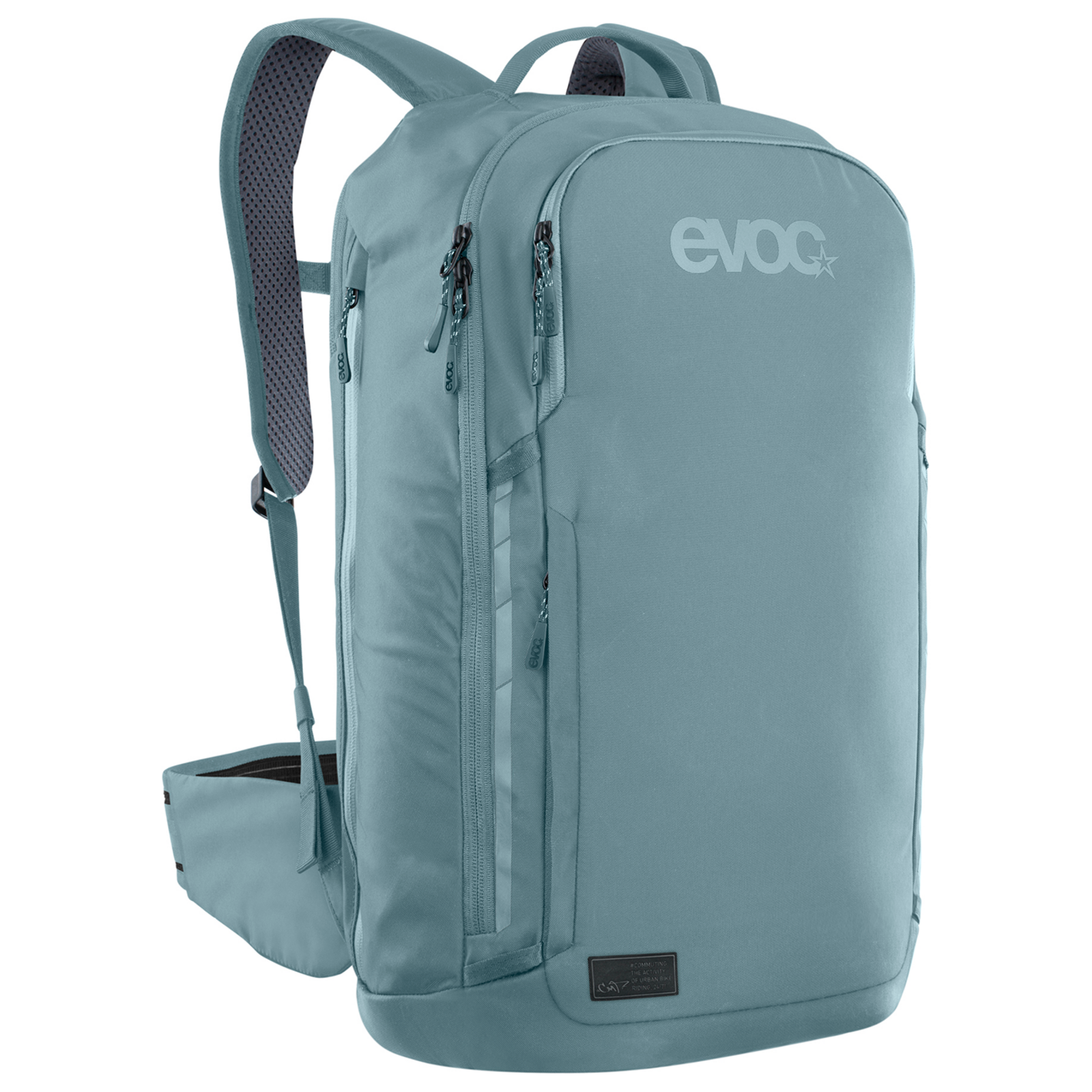 Evoc Commute Pro 22L Fahrradrucksack blau /  steel, Grösse: S/M