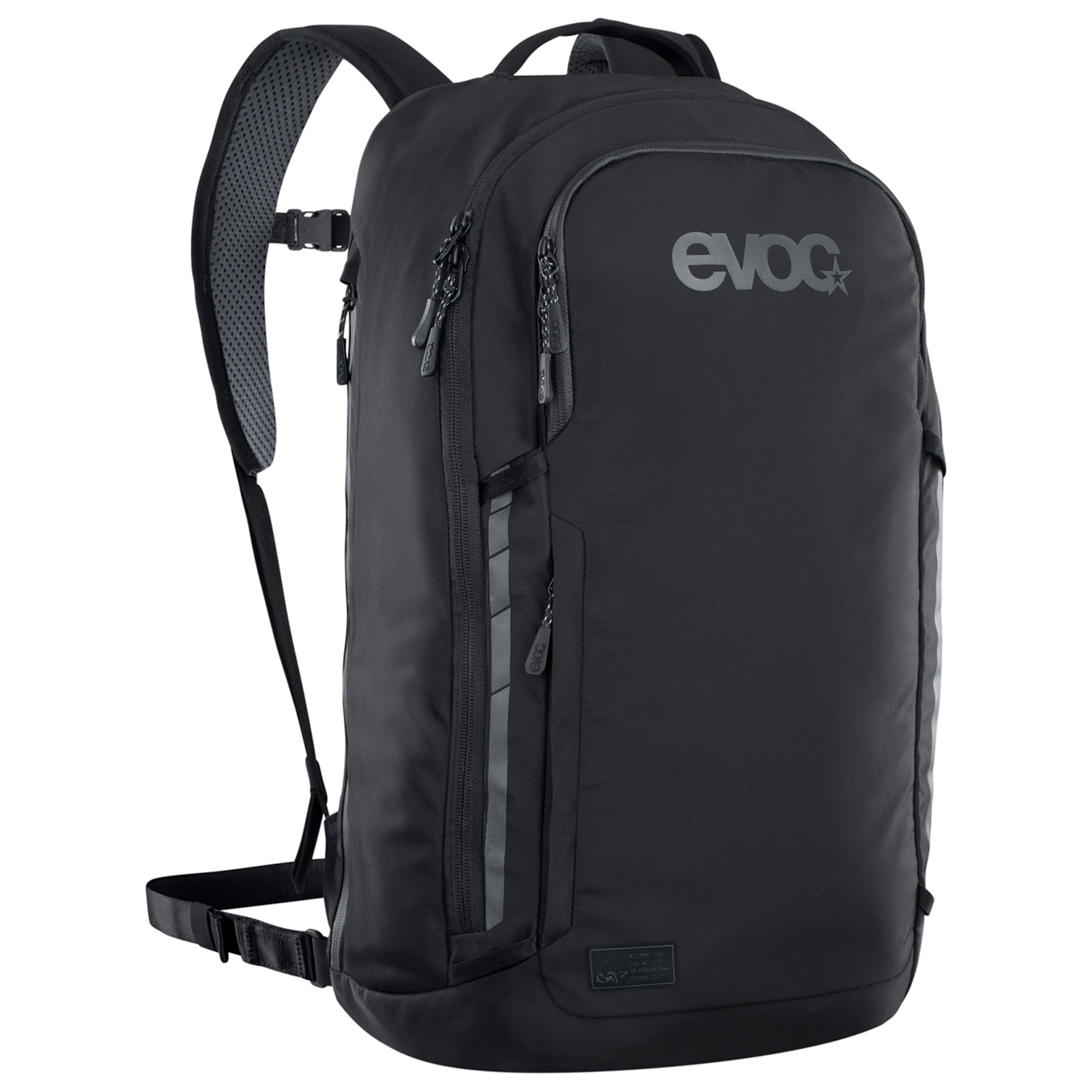 Evoc Commute 22L Fahrradrucksack schwarz /  black, Grösse: one size
