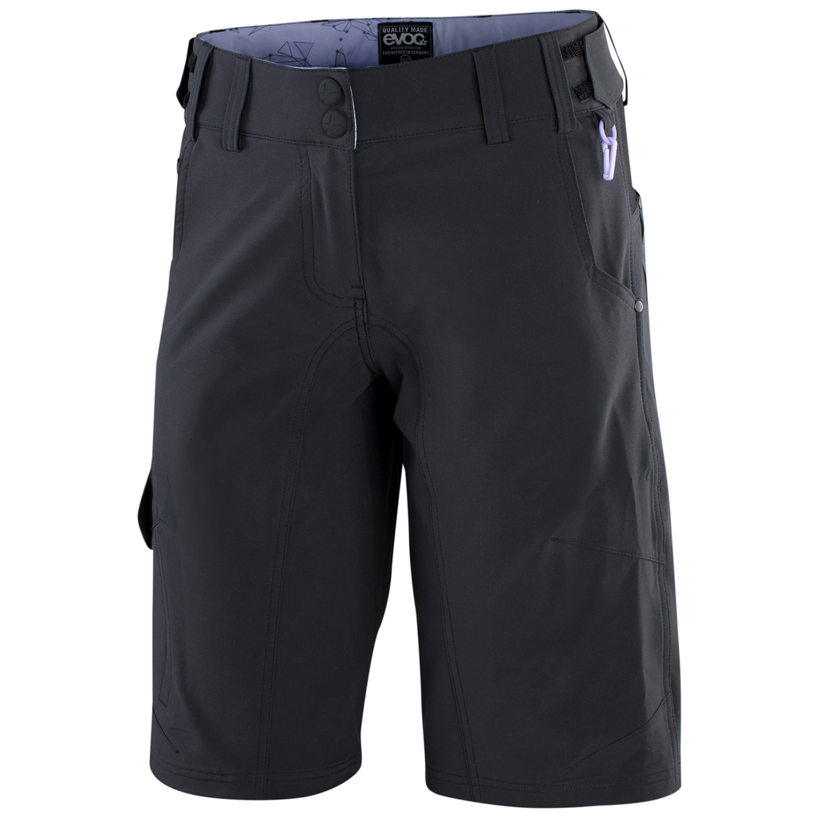 Evoc Bike Shorts Women Fahrradhose für Damen schwarz /  multicolour 21, Grösse: 28x29