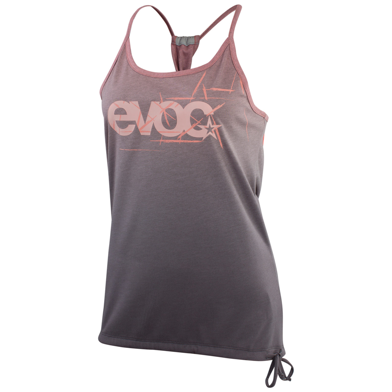 Evoc Top Women T-Shirt für Damen grau /  dusty pink, Grösse: M