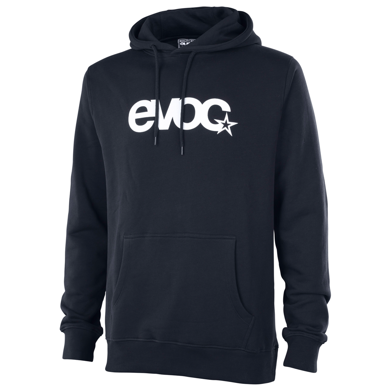 Evoc Hoody Logo Kapuzenpullover für Herren schwarz /  black, Grösse: XL