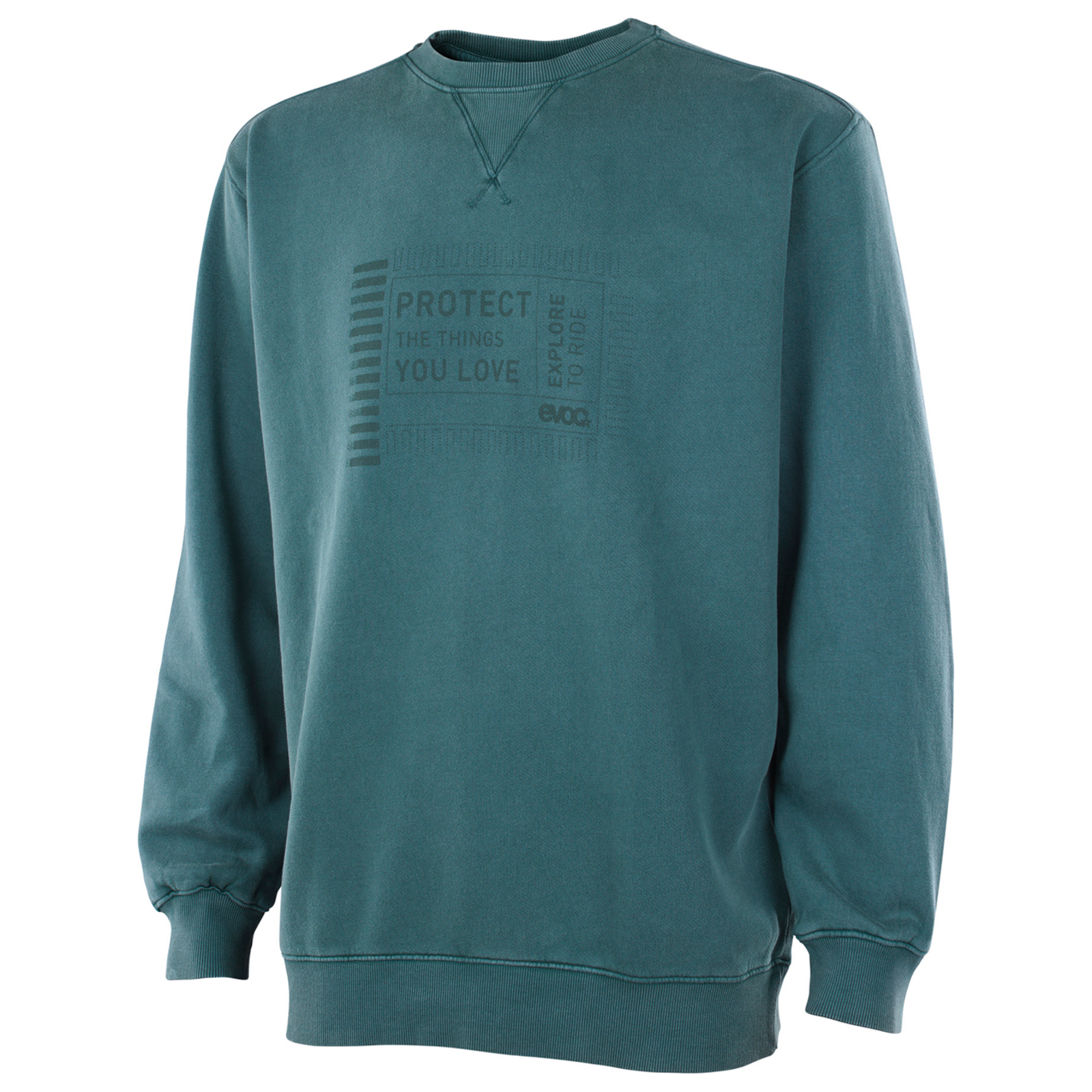 Evoc Crew Neck Pullover für Herren grün /  bottle green, Grösse: XL