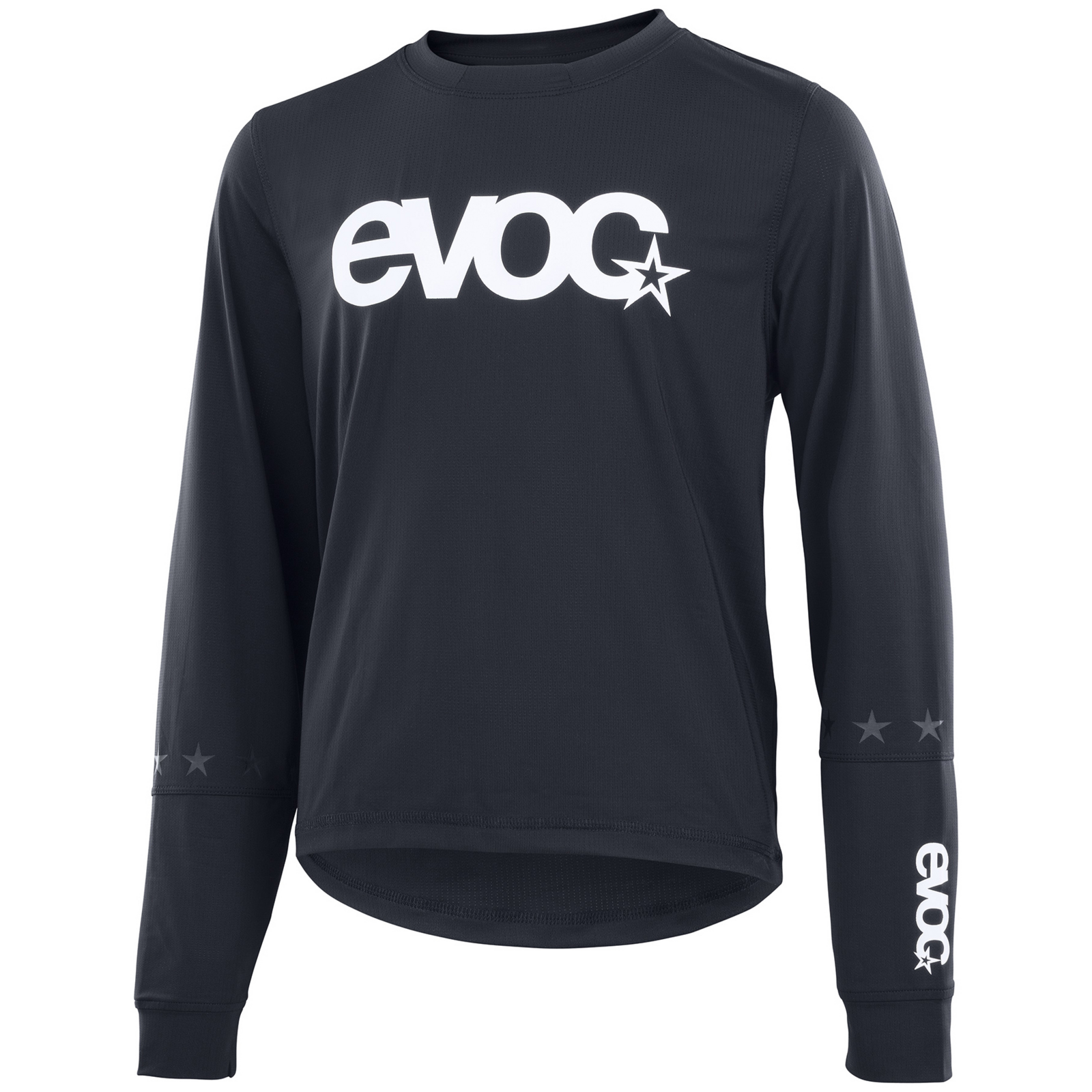 Evoc Long Sleeve Jersey Biketrikot für Jungen und Mädchen schwarz /  black, Grösse: S