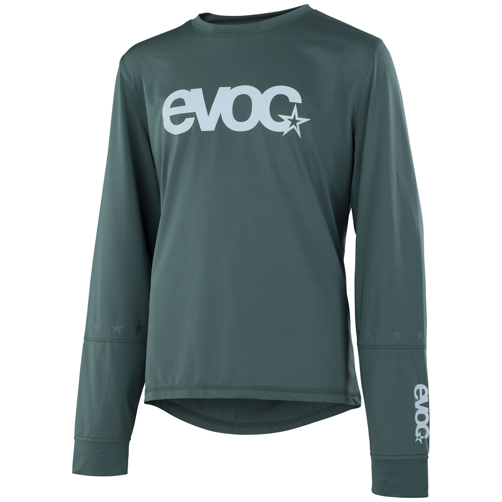 Evoc Long Sleeve Jersey Biketrikot für Jungen und Mädchen grün /  bottle green, Grösse: S