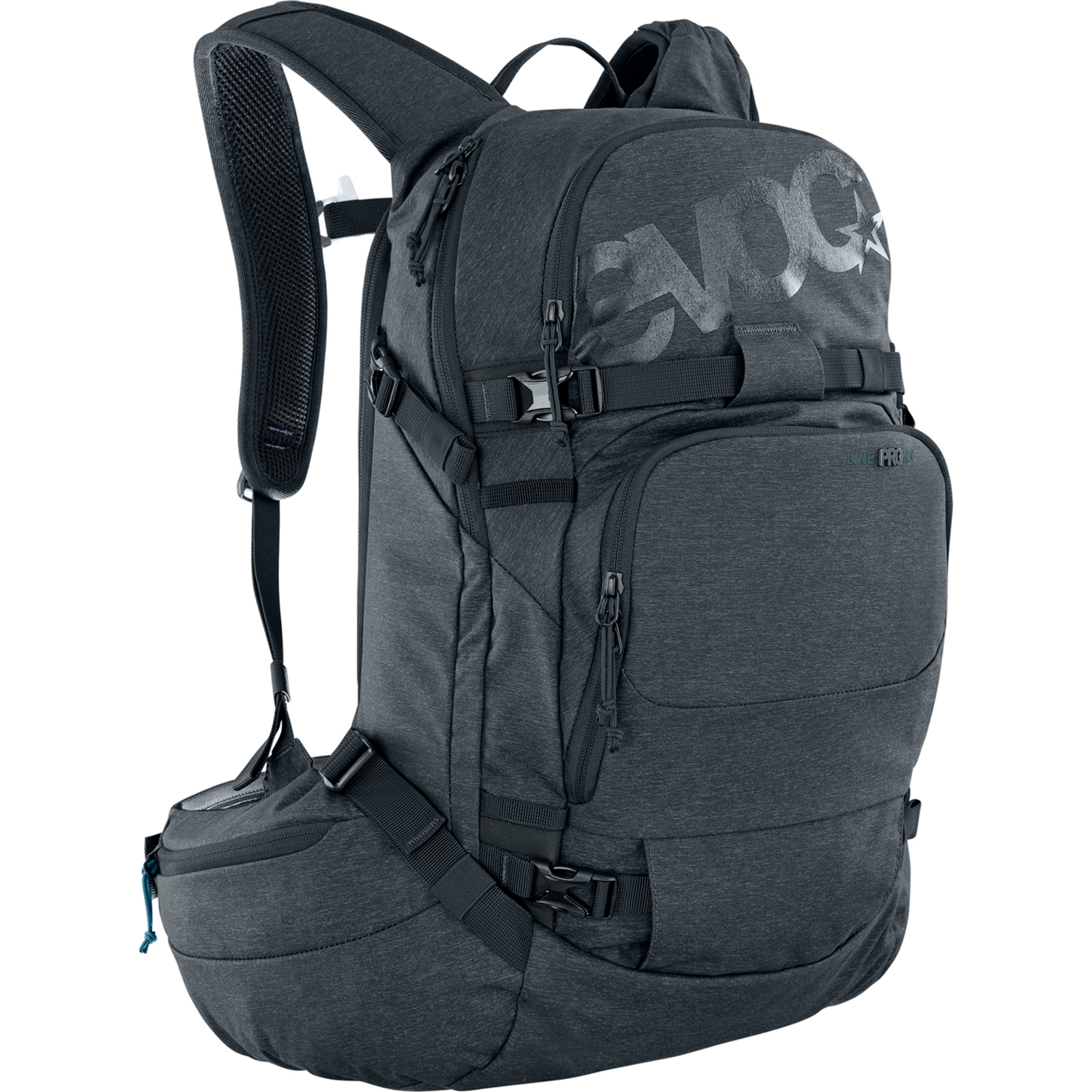 Evoc Line Pro 30L Backpack grau /  black, Grösse: L/XL
