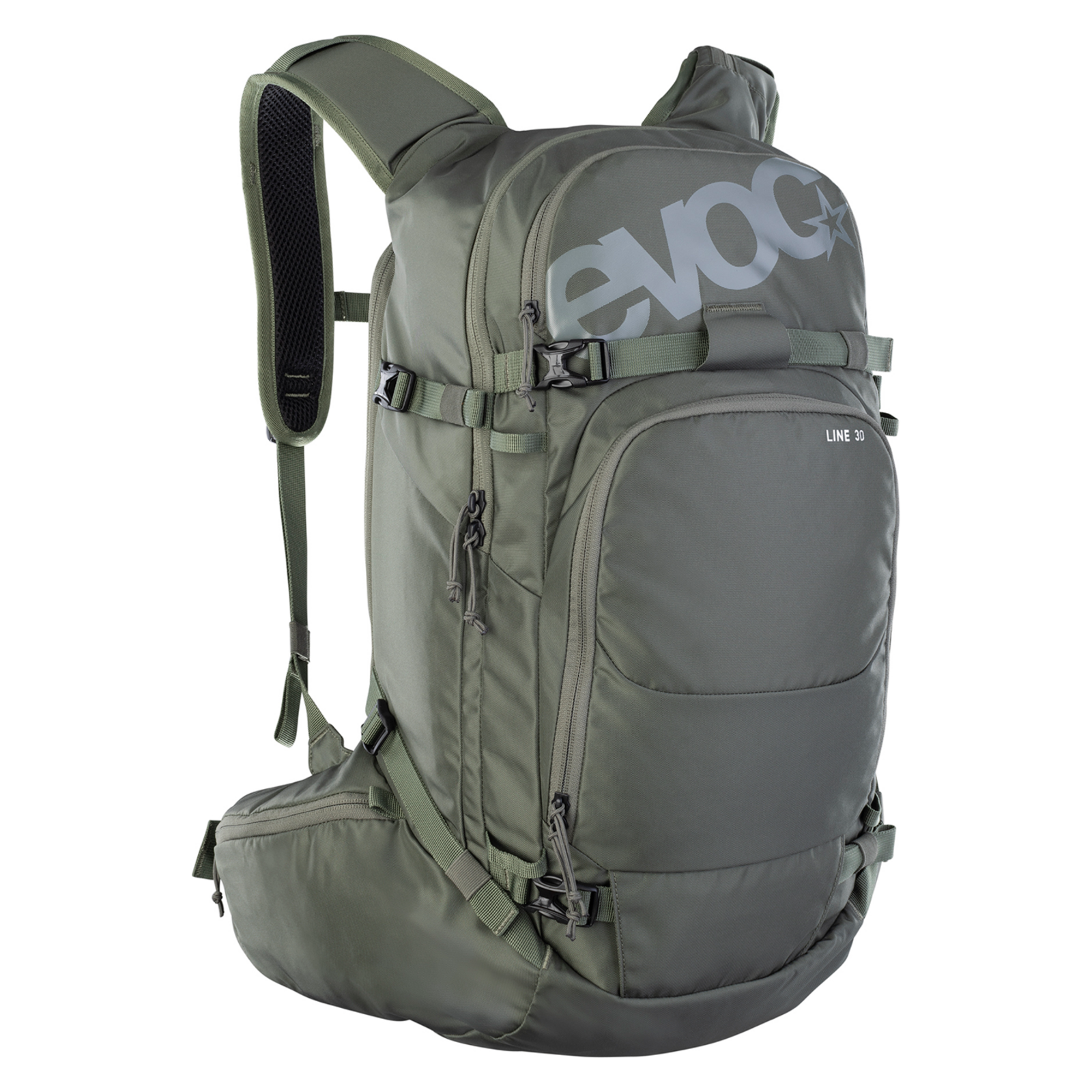 Evoc Line 30L Tourenrucksack grün /  dark olive, Grösse: one size